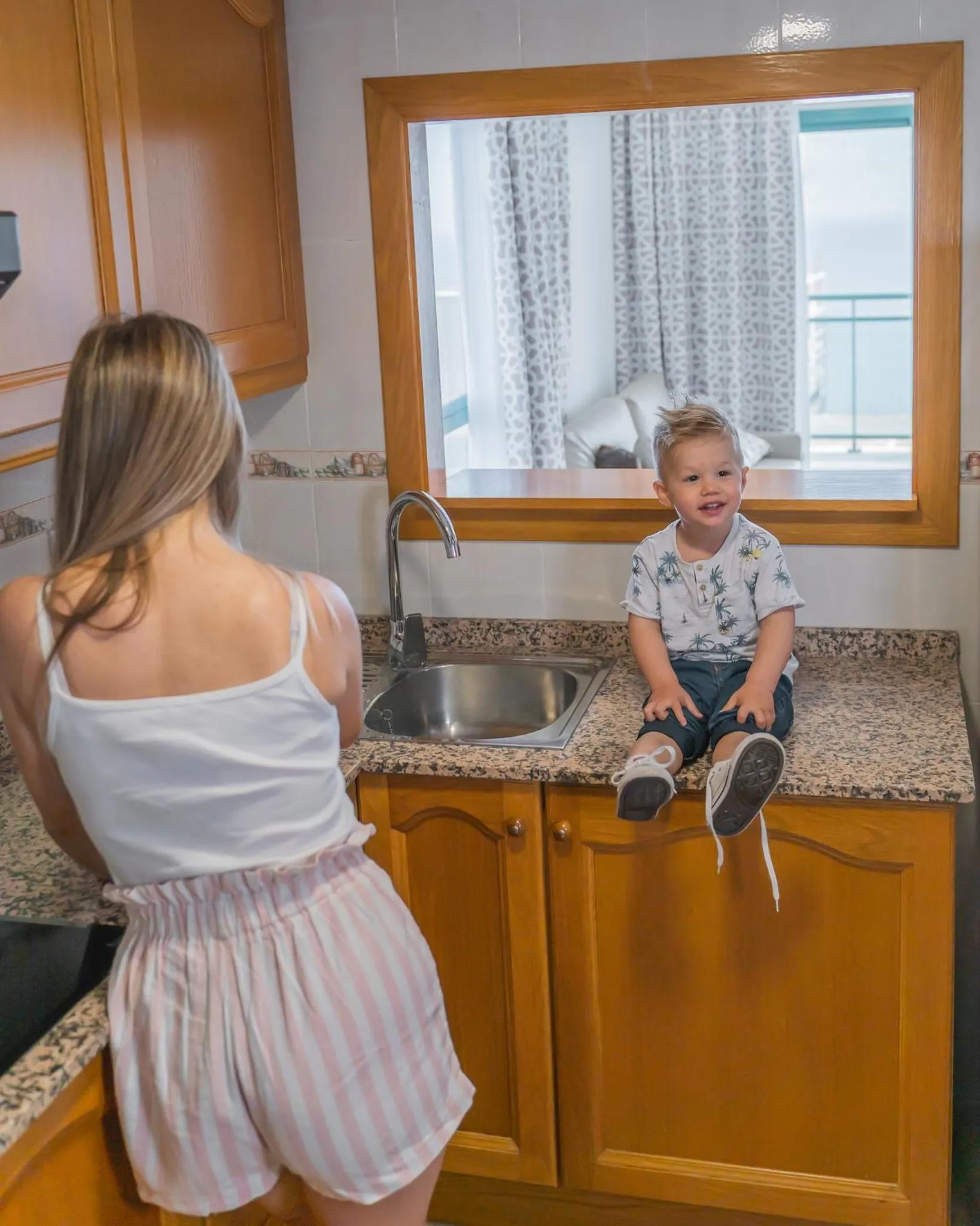 Kitchen or kitchenette in Magic Atrium Beach