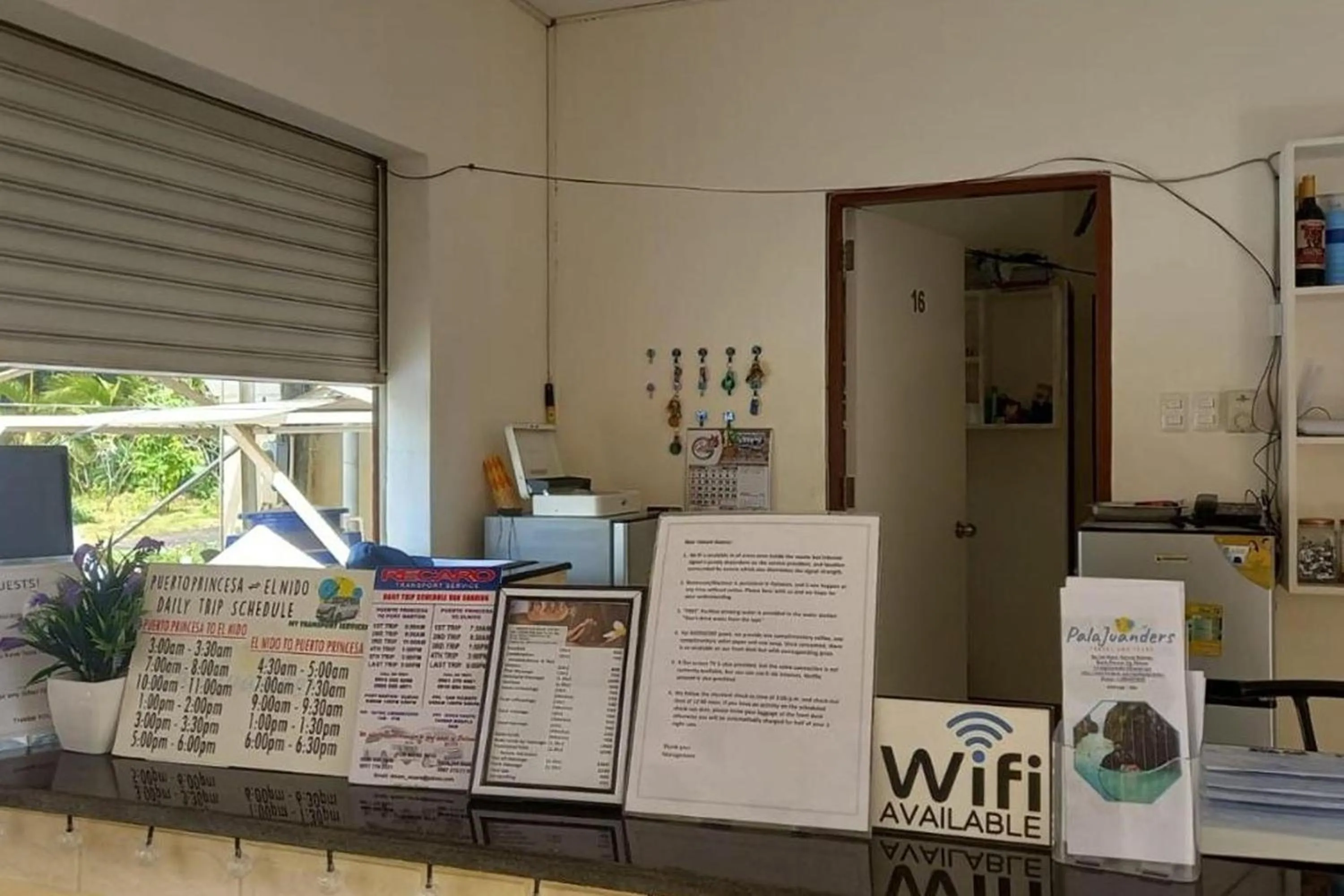 Lobby or reception in Palajuanders Inn Palawan