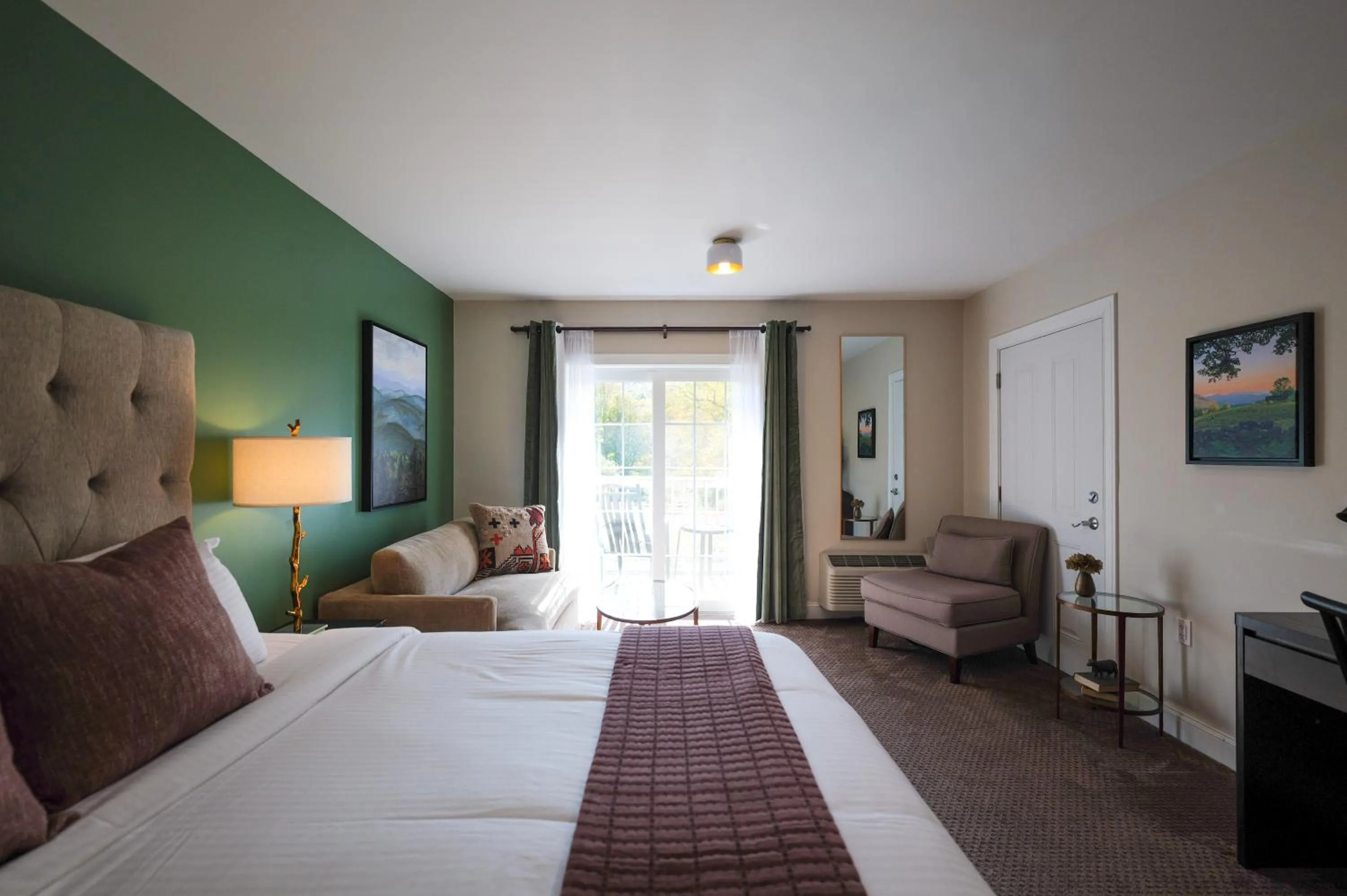 Bed in On the River Inn