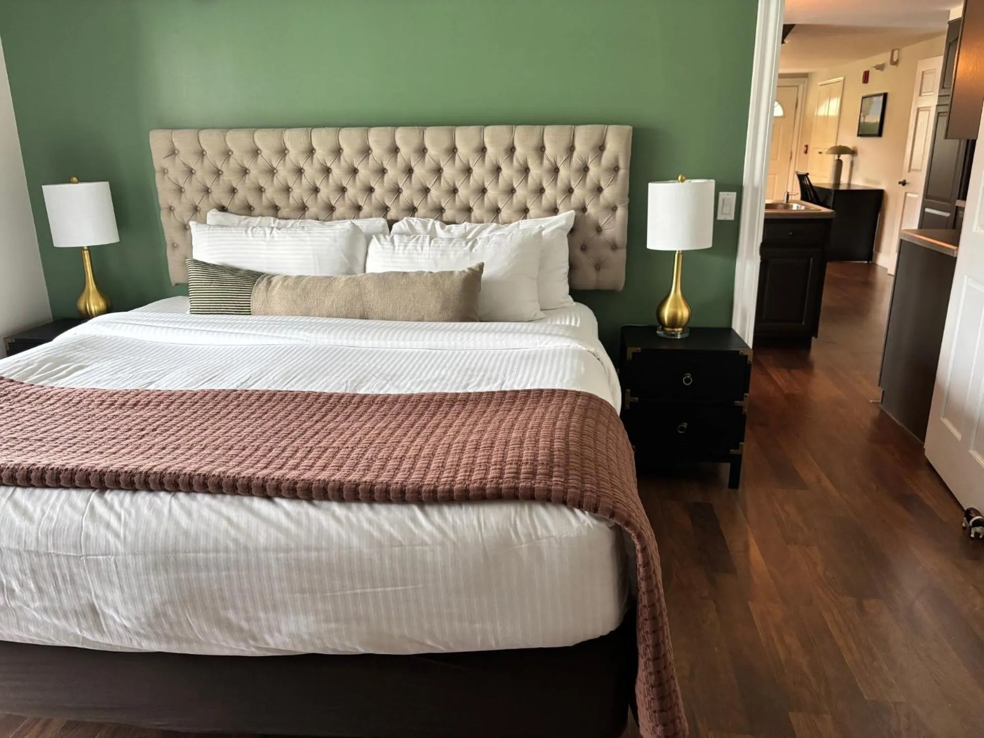 Bed in On the River Inn