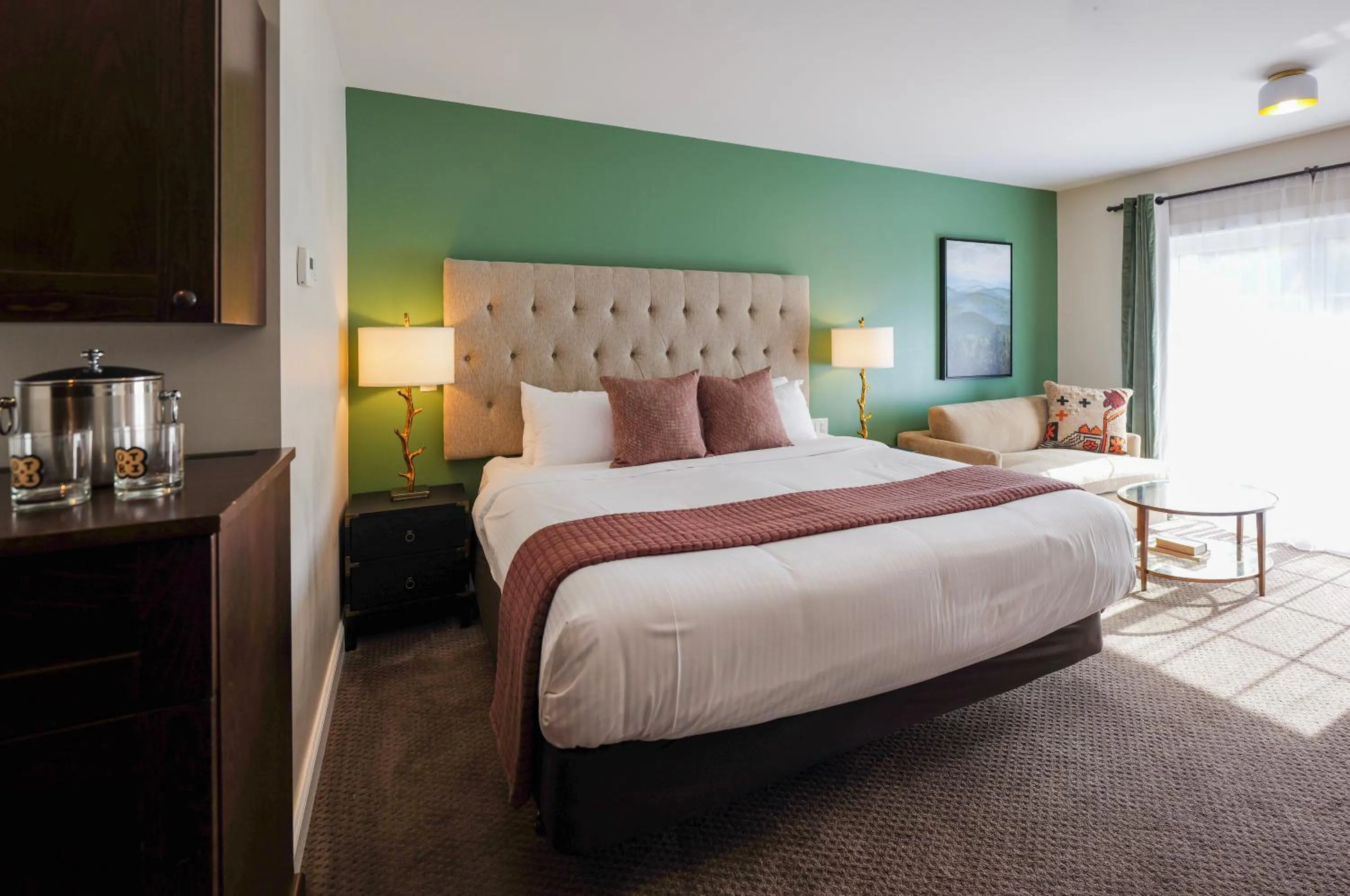 Bed in On the River Inn