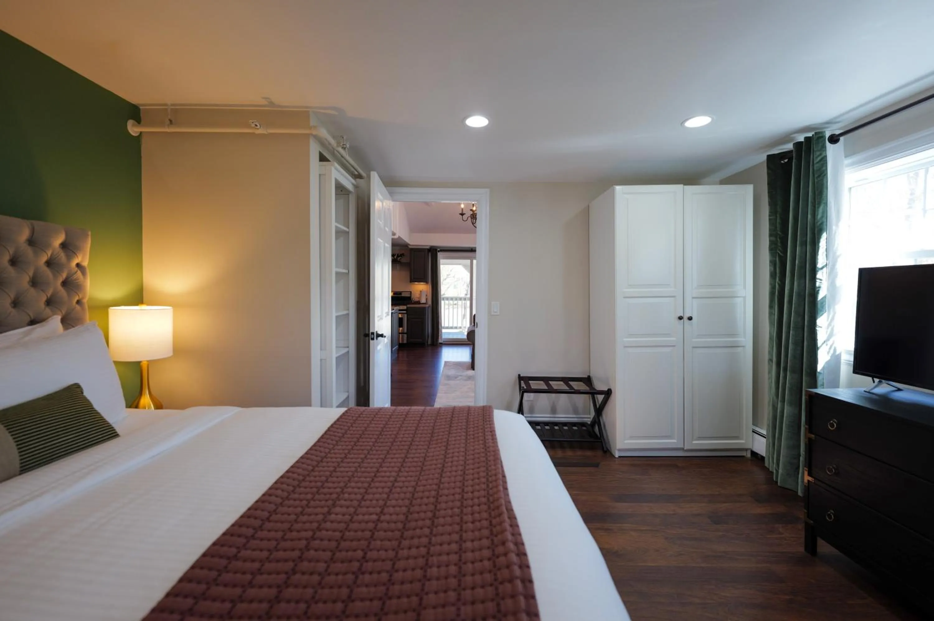 Bed in On the River Inn