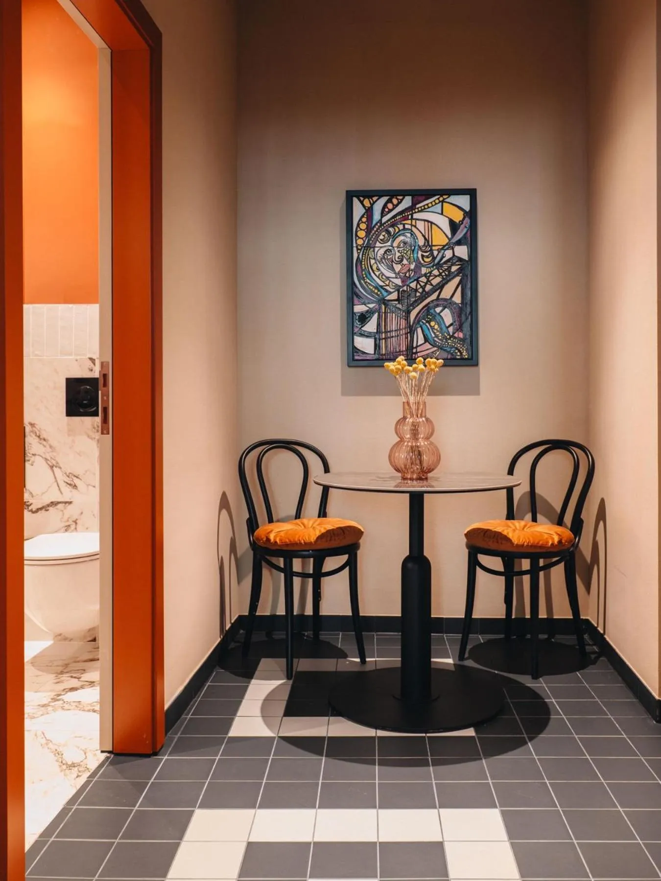 Living room in WELTWIEN Luxury Art Apartments & Free Parking