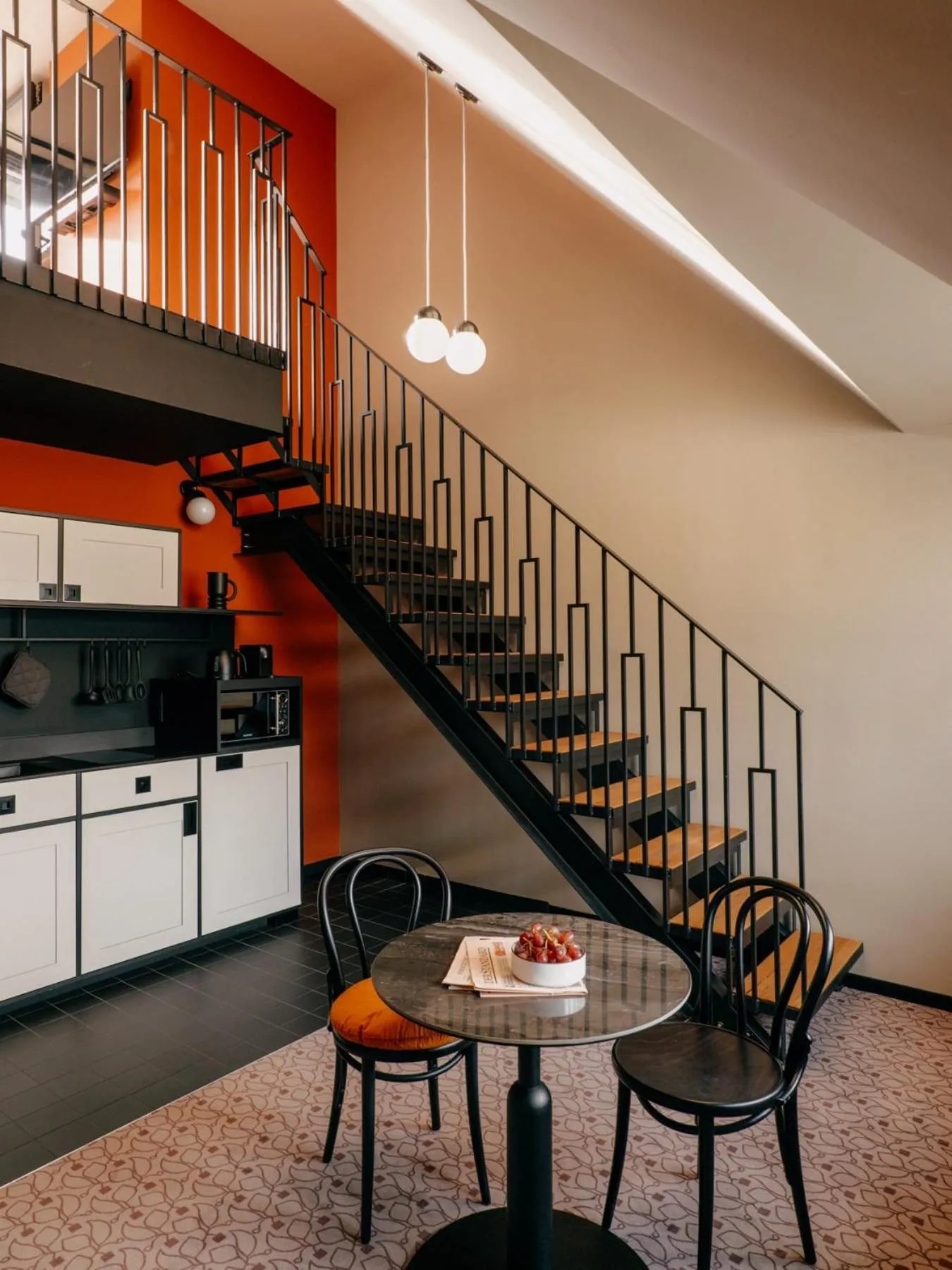 Dining area in WELTWIEN Luxury Art Apartments & Free Parking