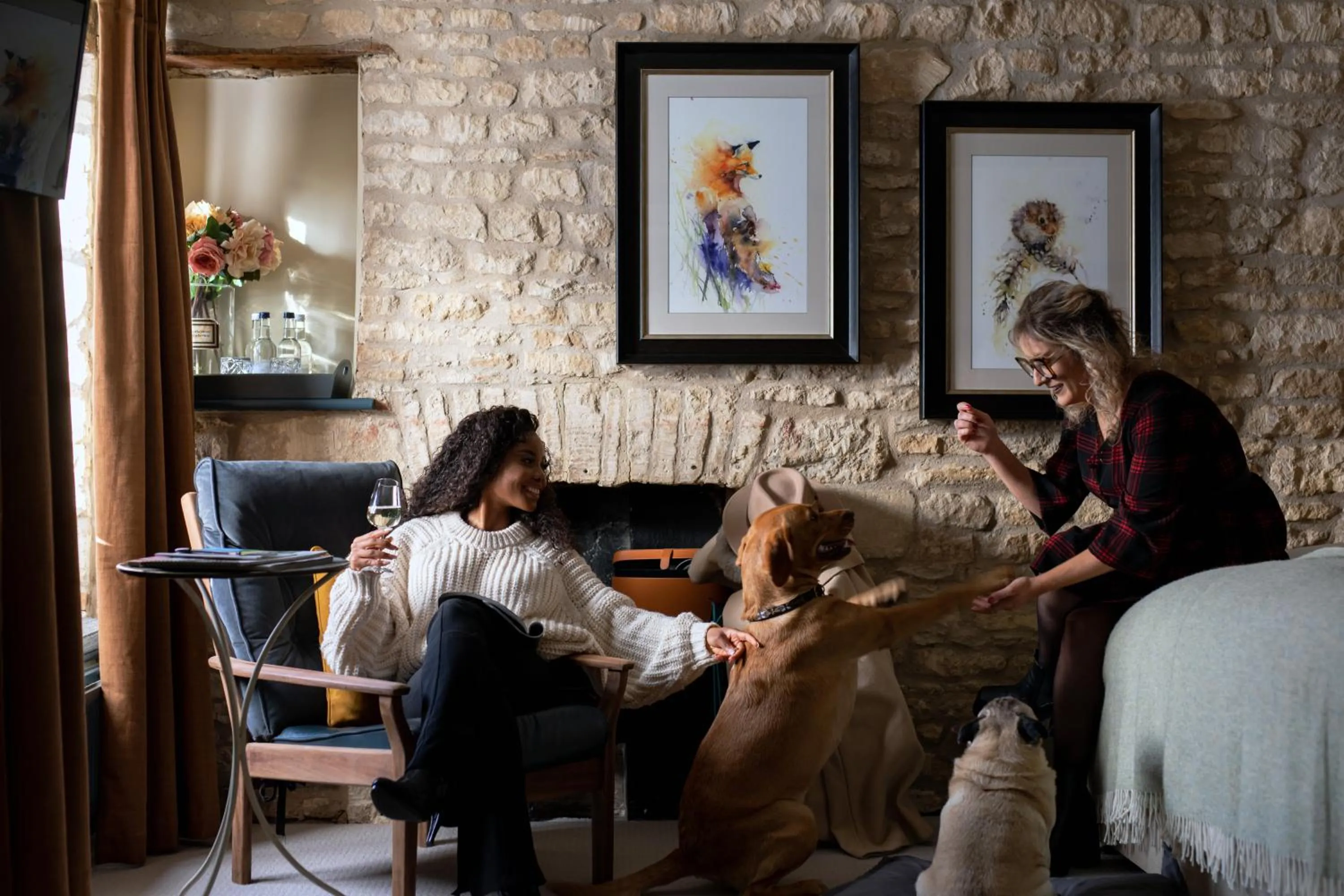 Pets in The Wheatsheaf Inn