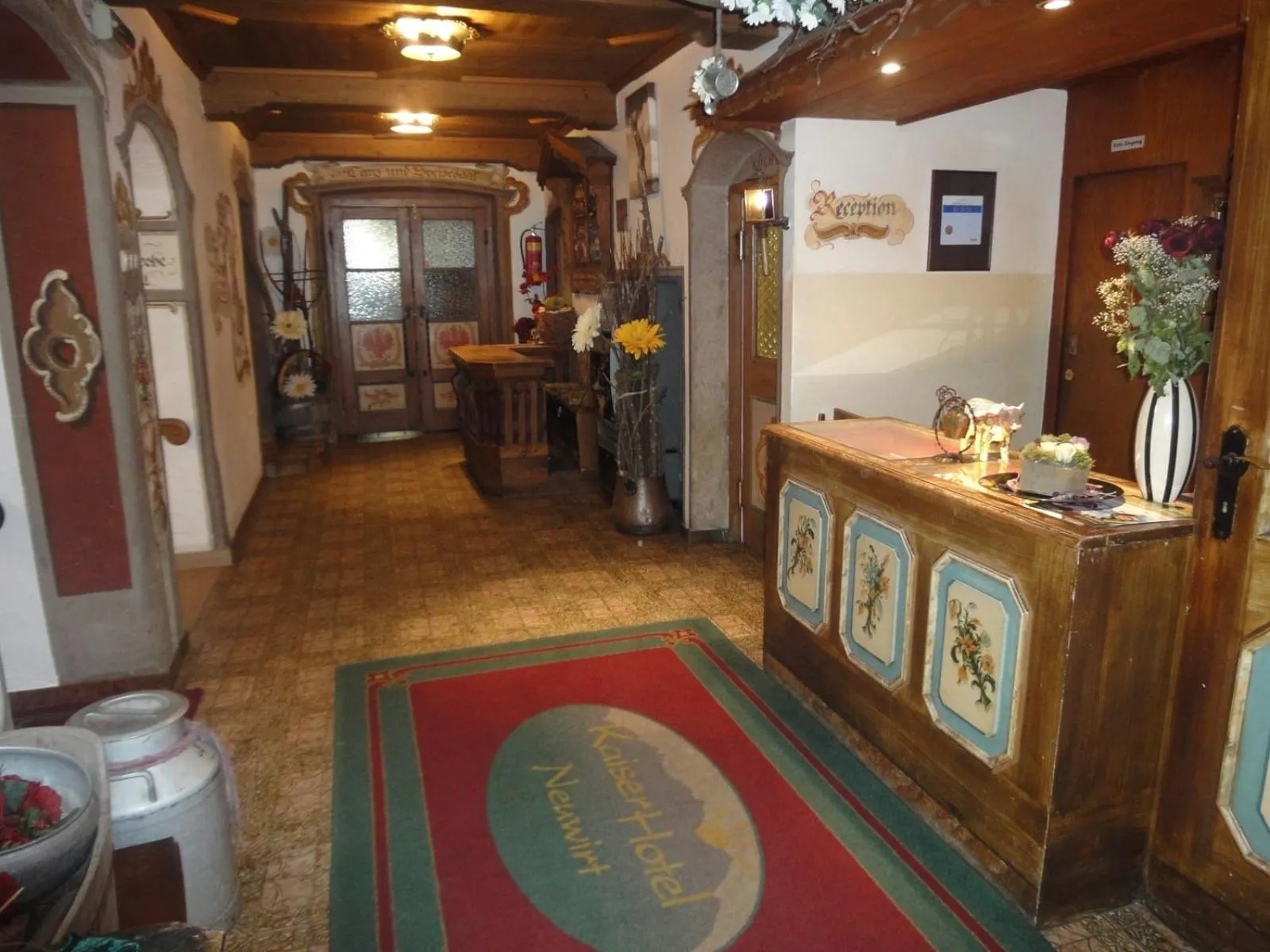 Lobby or reception in Kaiserhotel Neuwirt