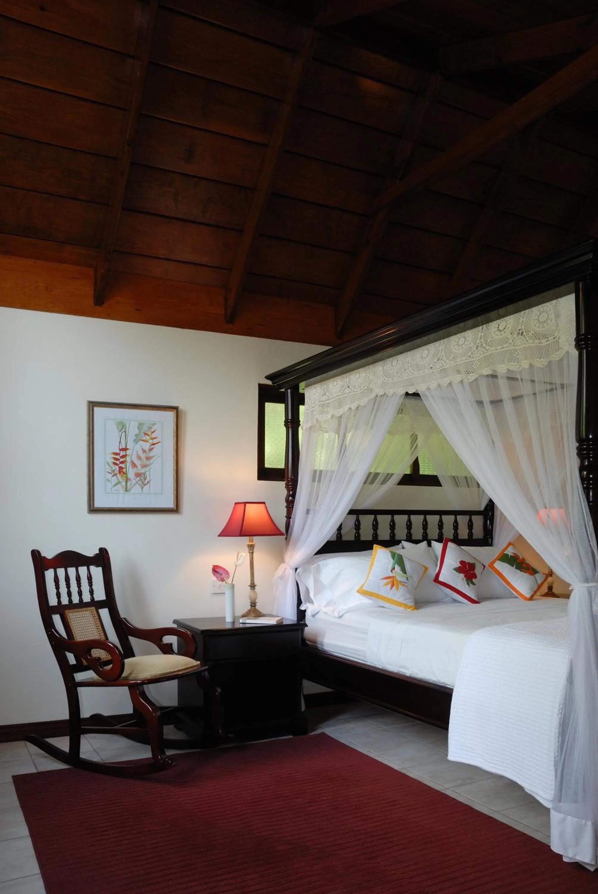 Bed in Spring Hotel Bequia