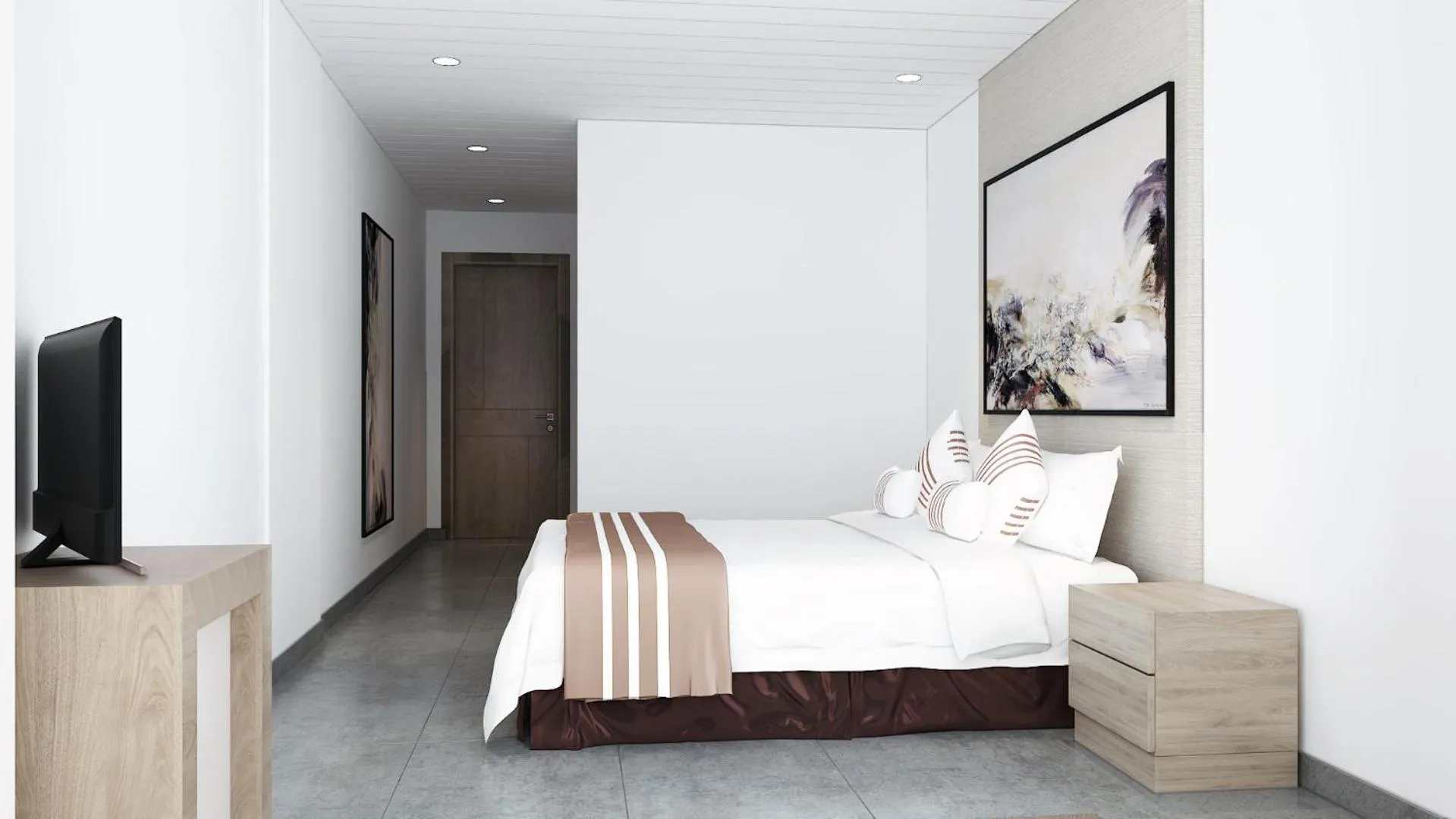 Bed in Spring Hotel Bequia