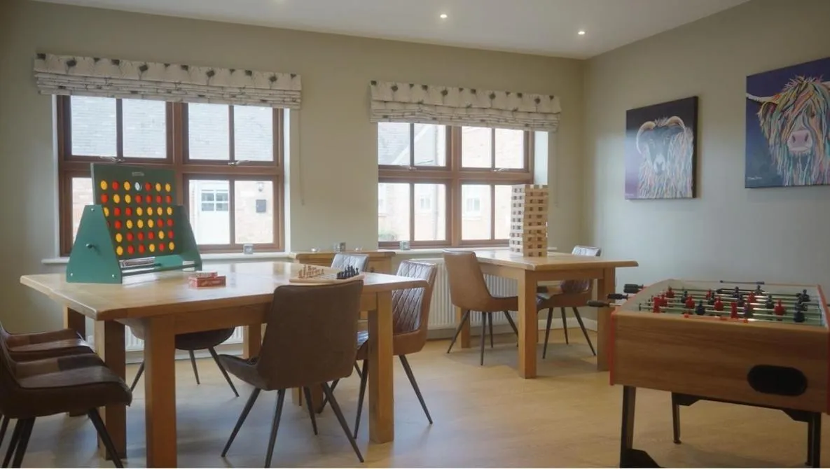Game Room in Wold Escapes, Highfield Farm