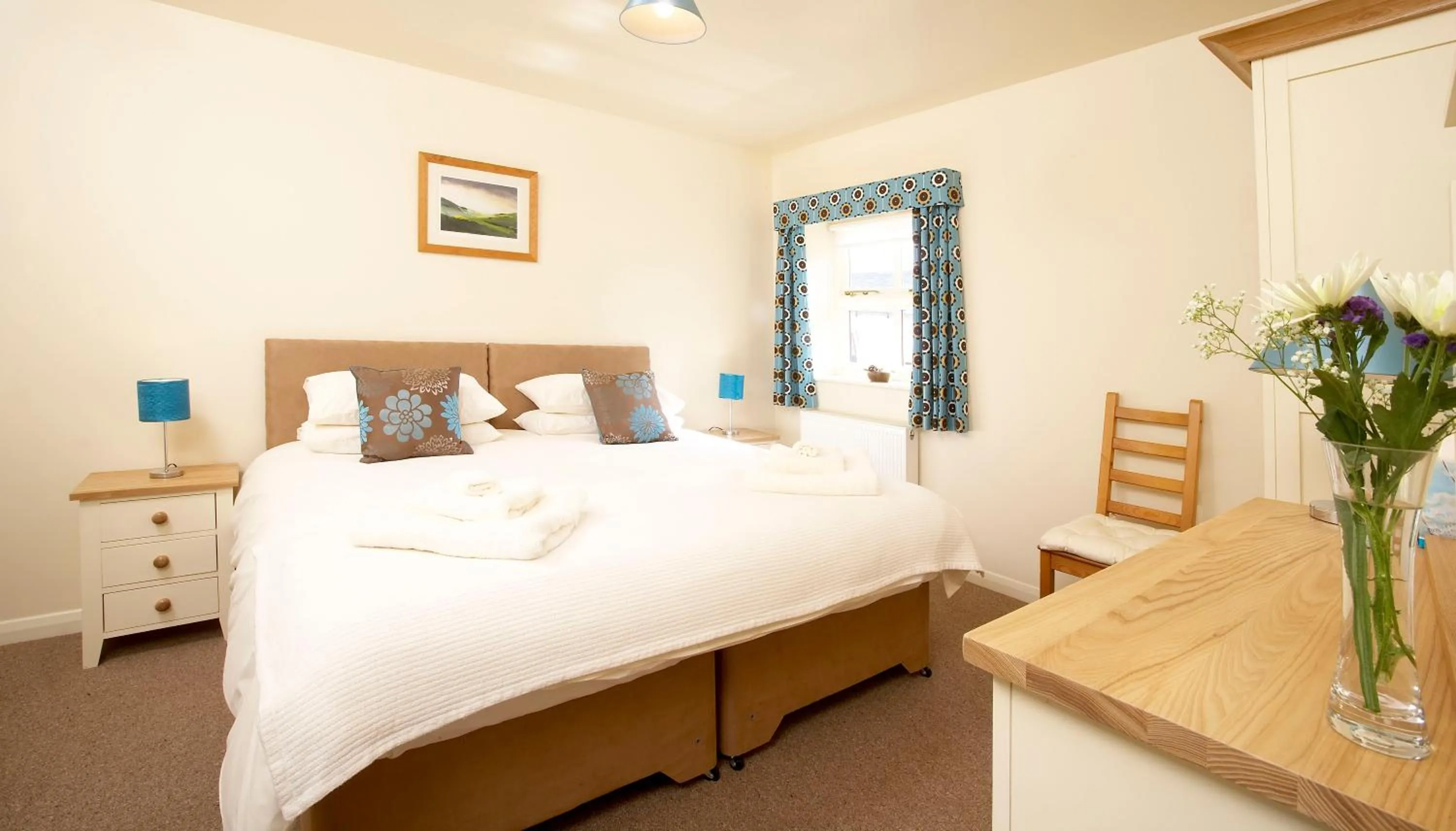 Bed in Wold Escapes, Highfield Farm