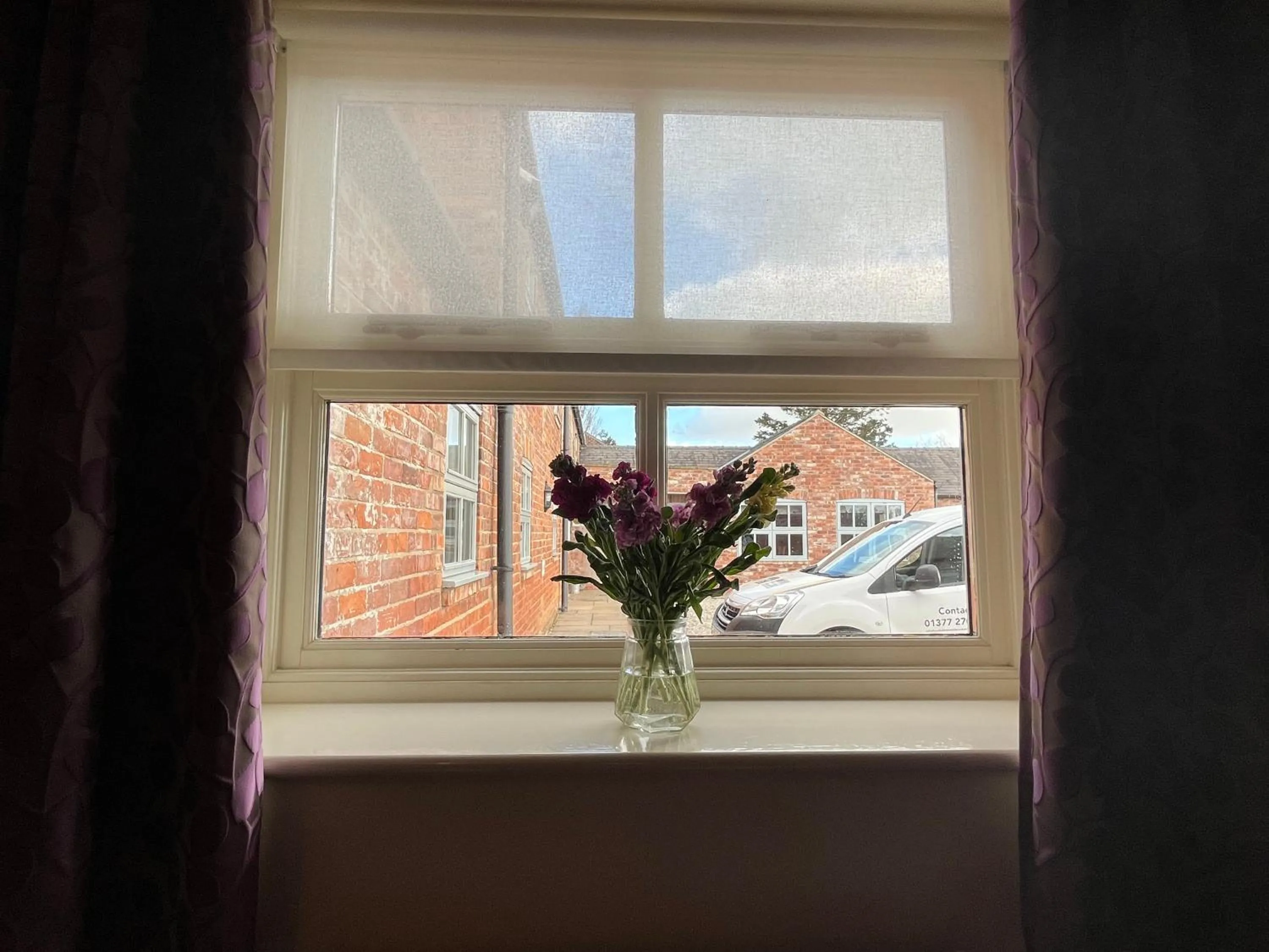 View (from property/room) in Wold Escapes, Highfield Farm