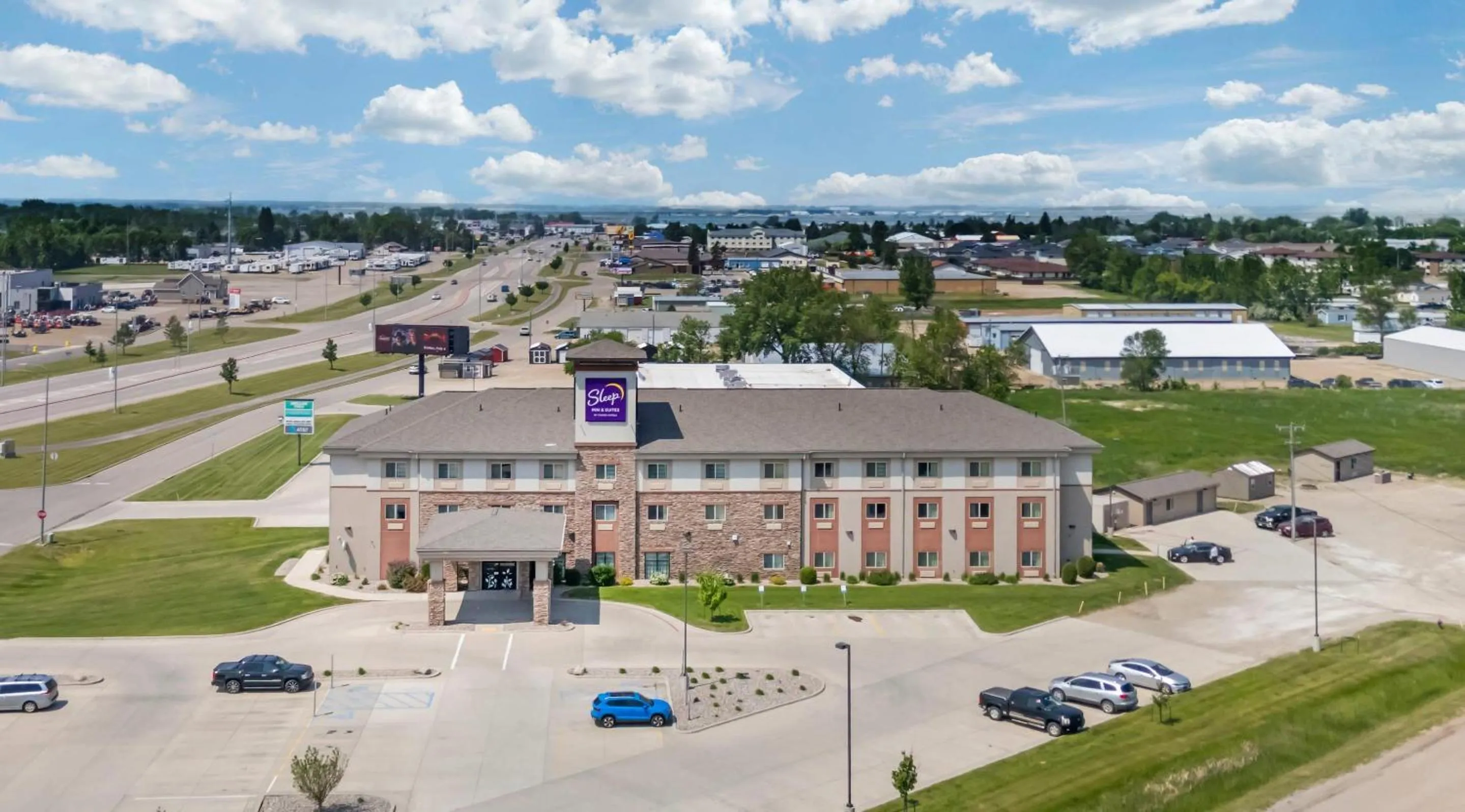 Property building in Sleep Inn & Suites Devils Lake