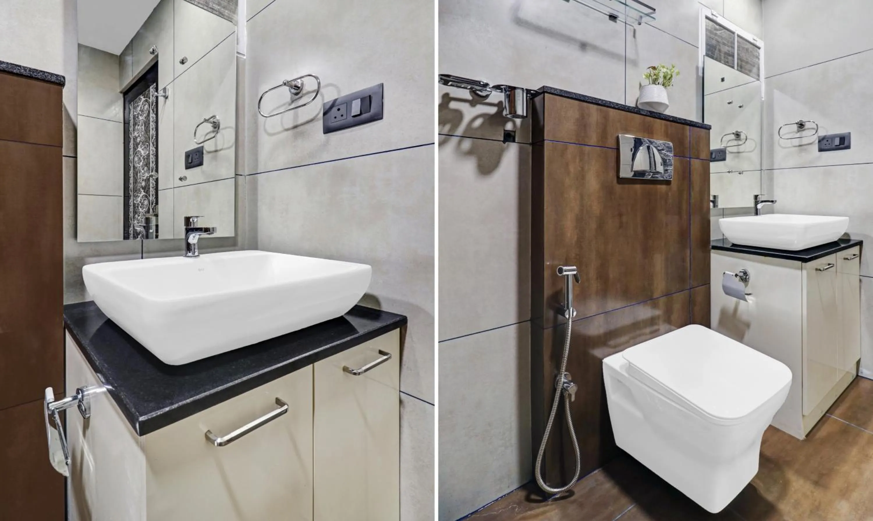 Bathroom in Treebo Pushpak 100 Mtrs From Chottanikkara Temple