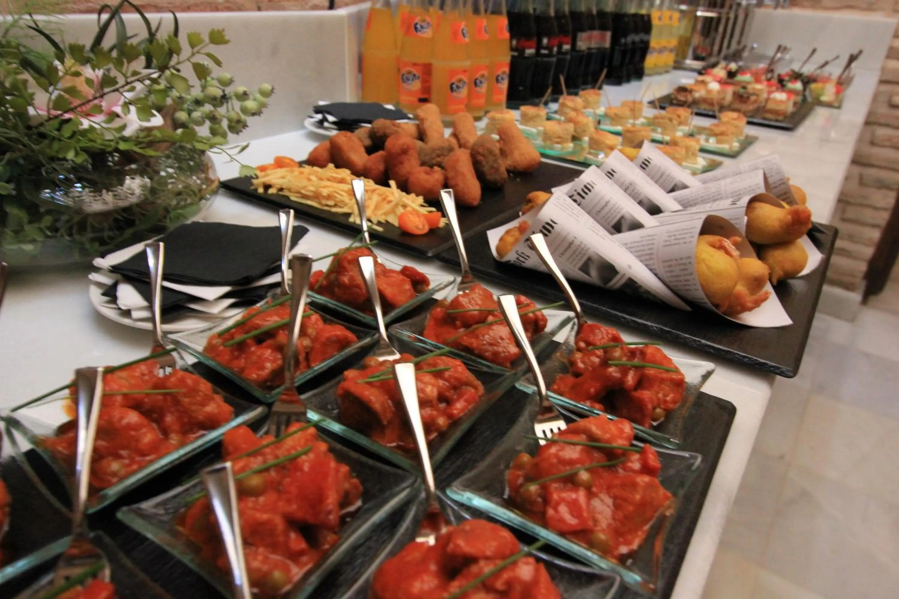 Food and drinks in Pintor El Greco