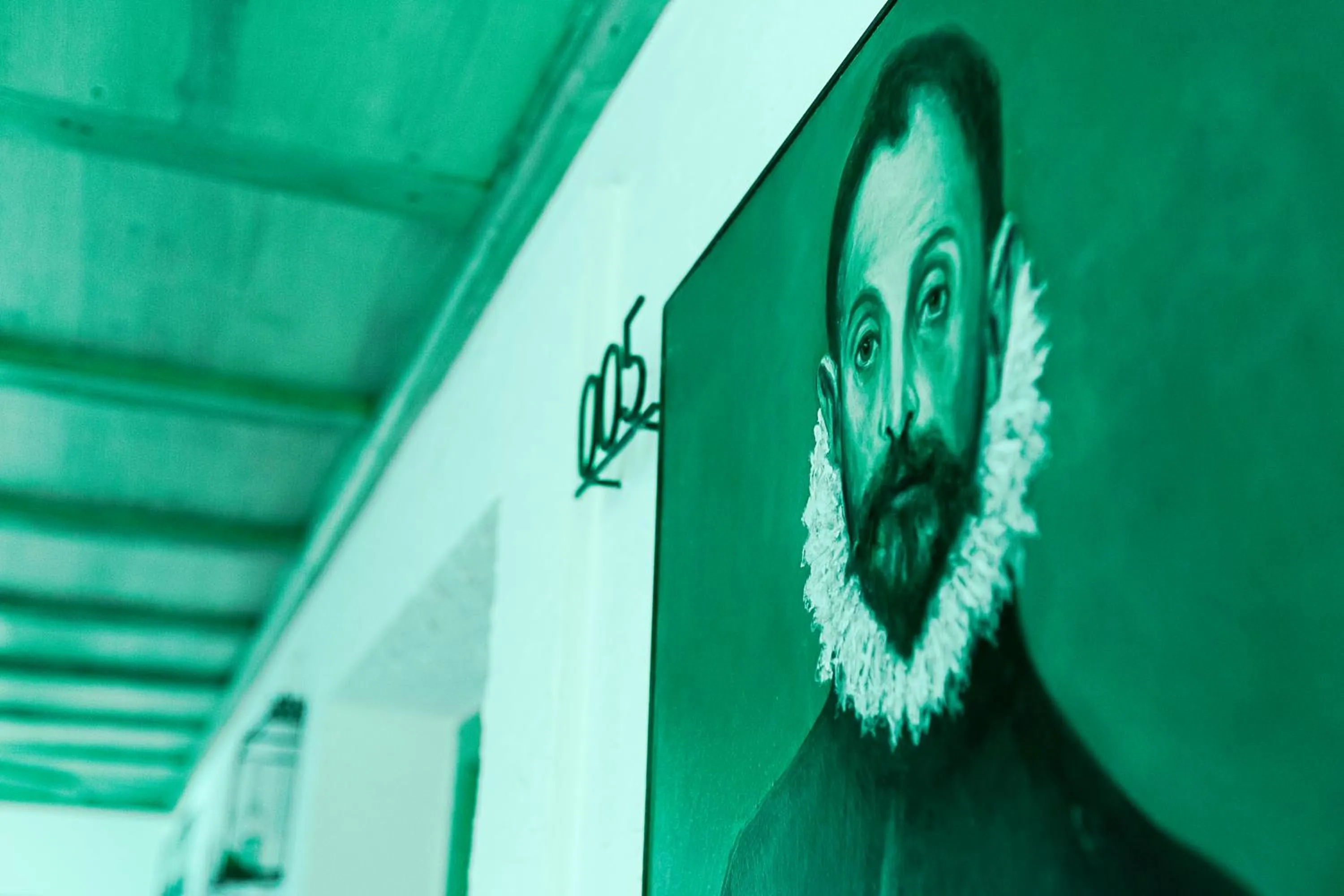 Decorative detail in Pintor El Greco