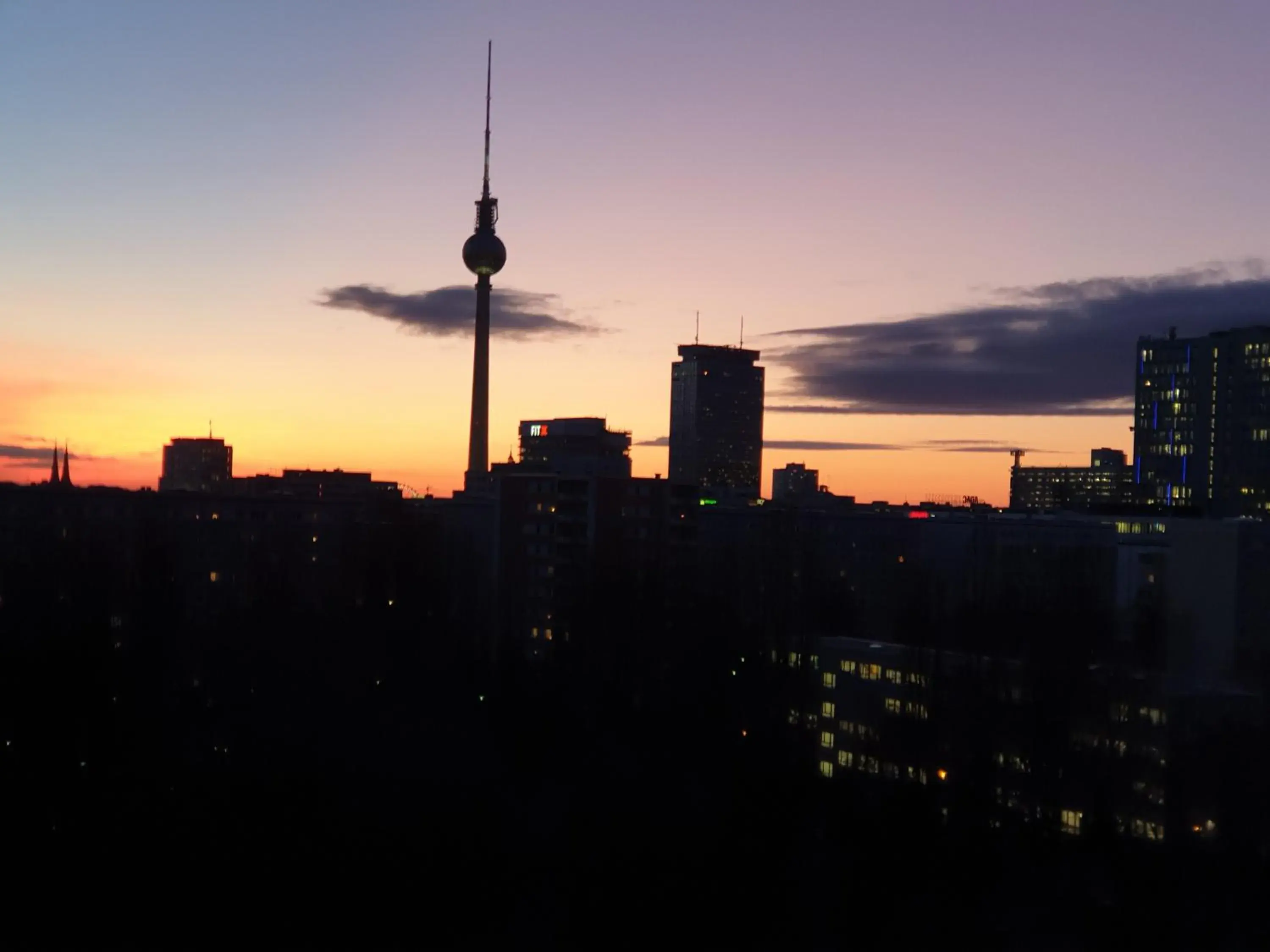 Sunset in Top View & City ALEX Sunset in Top View & City ALEX