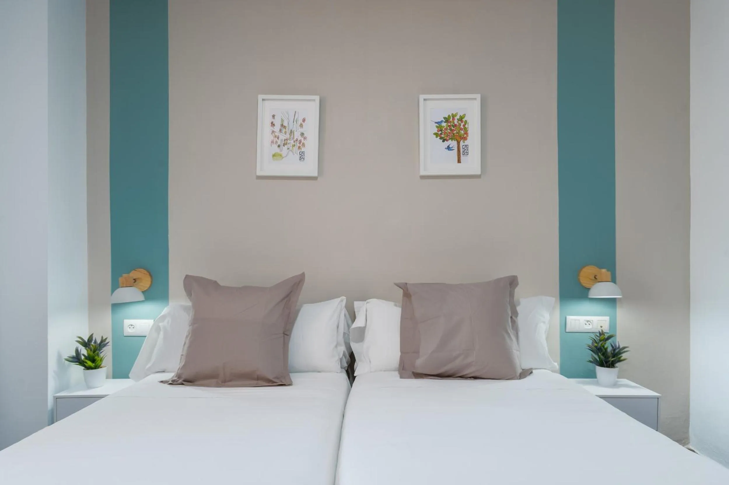 Bed in Hotel Boutique Puerta del Rincón