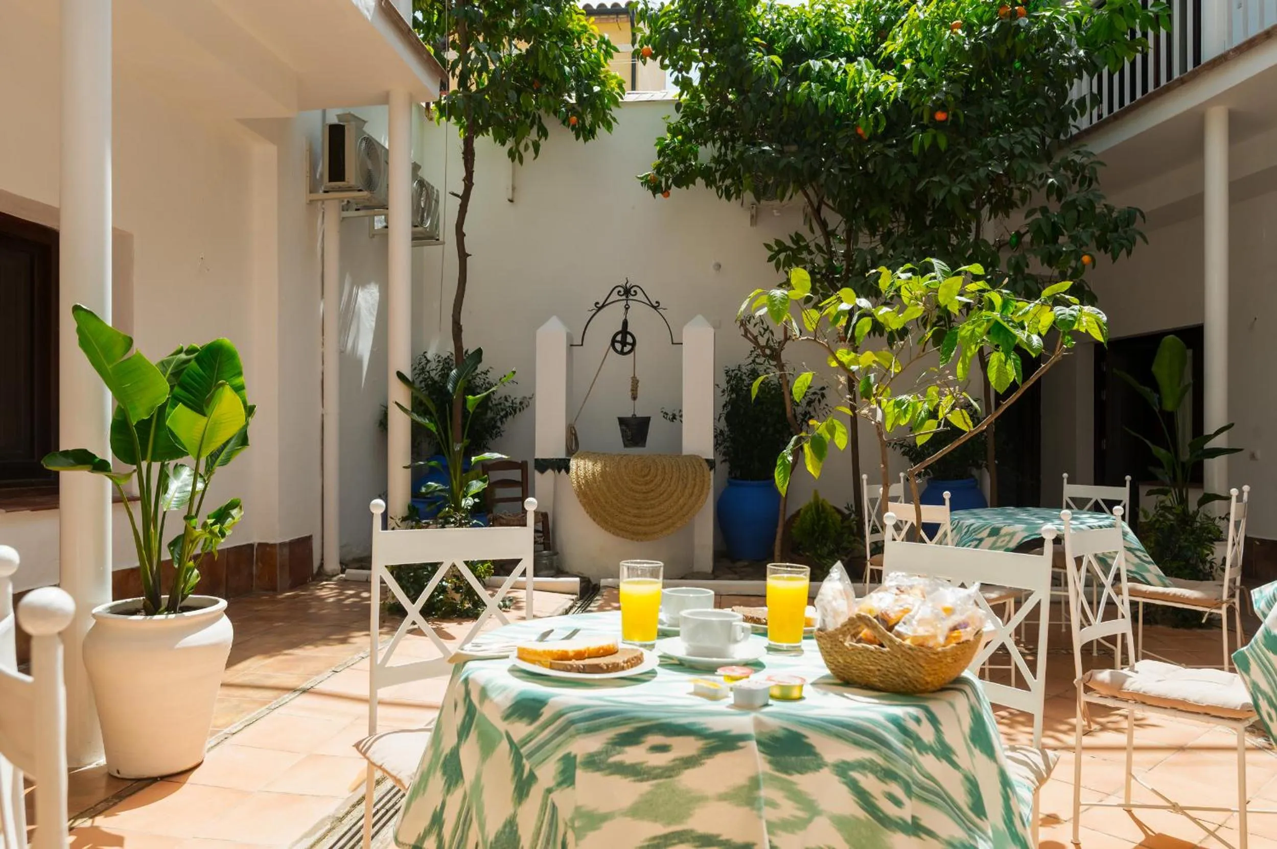 Patio in Hotel Boutique Puerta del Rincón