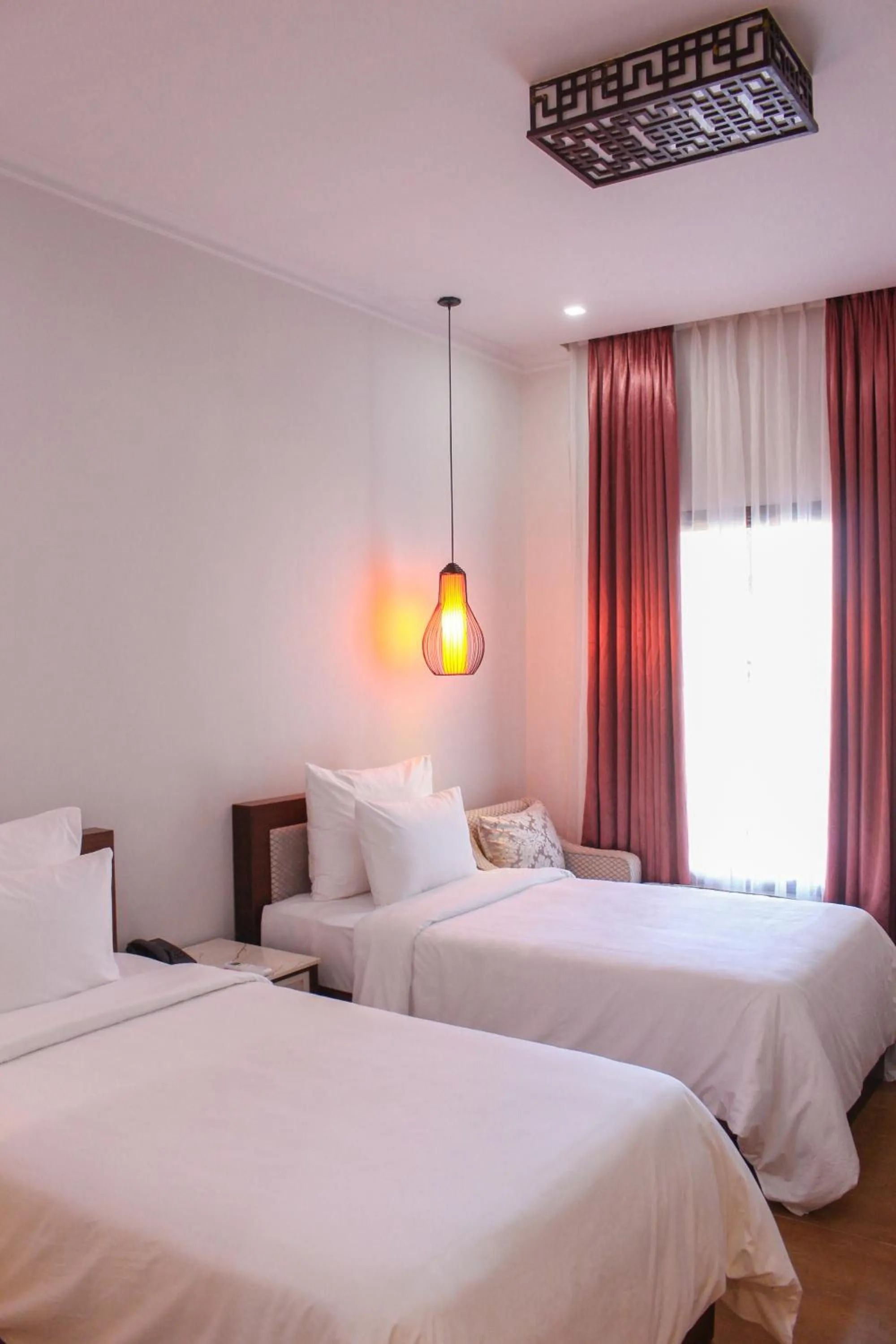 Bedroom, Bed in Minera Hot Springs Binh Chau