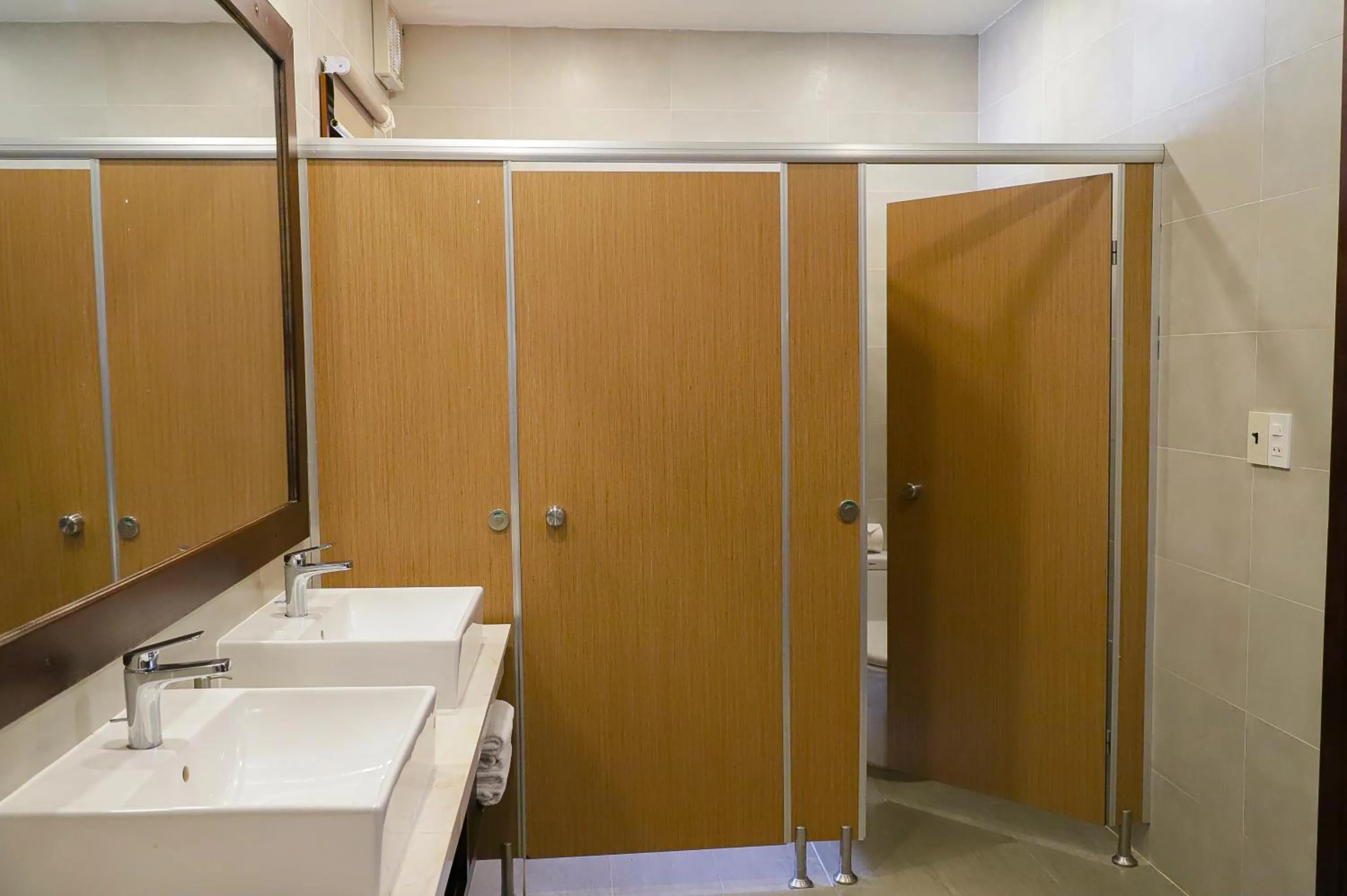 Toilet in Minera Hot Springs Binh Chau