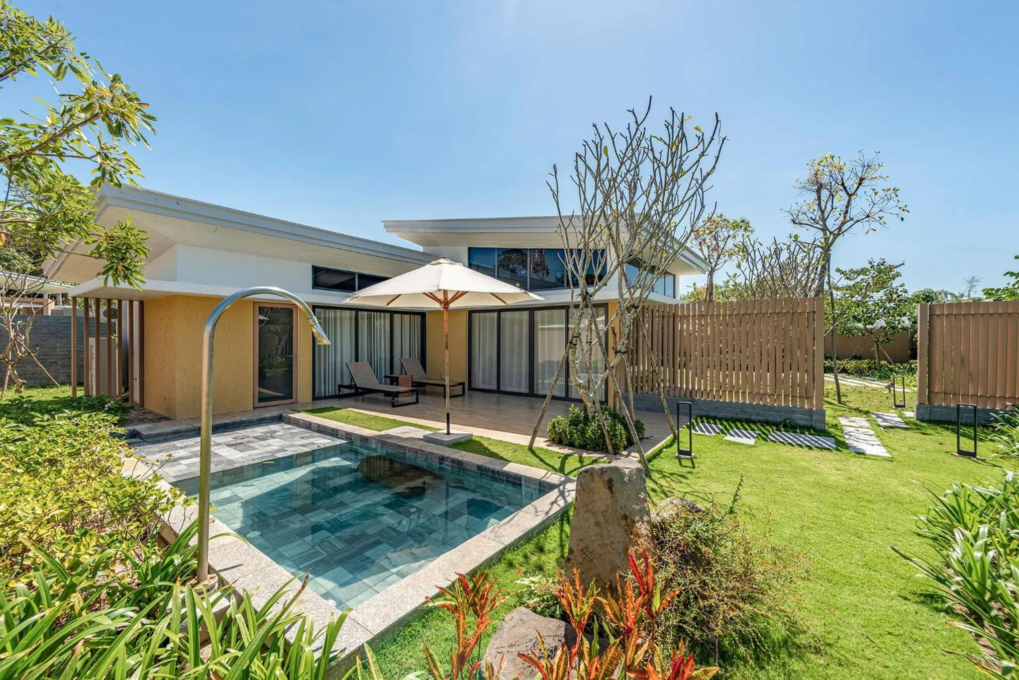 Living room in Minera Hot Springs Binh Chau