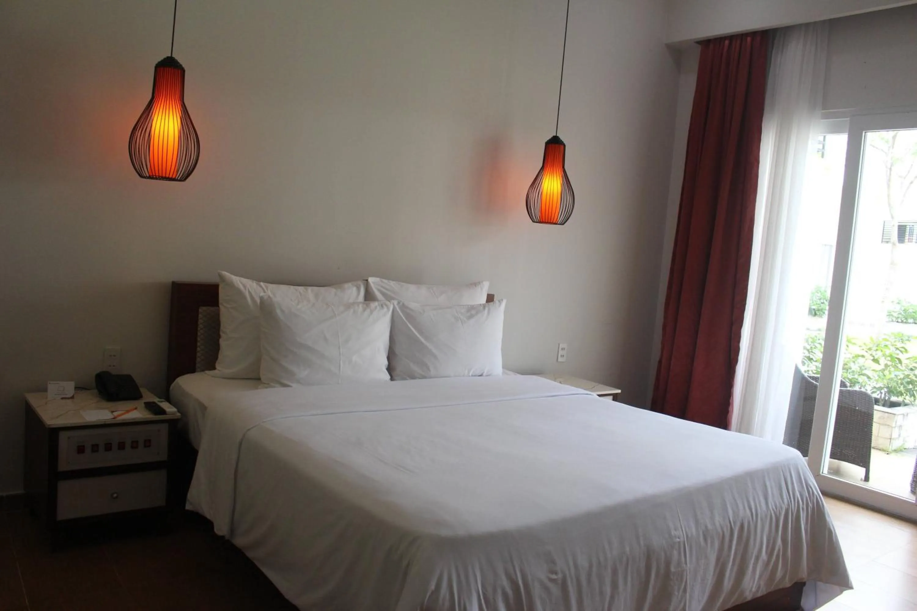 Bedroom, Bed in Minera Hot Springs Binh Chau