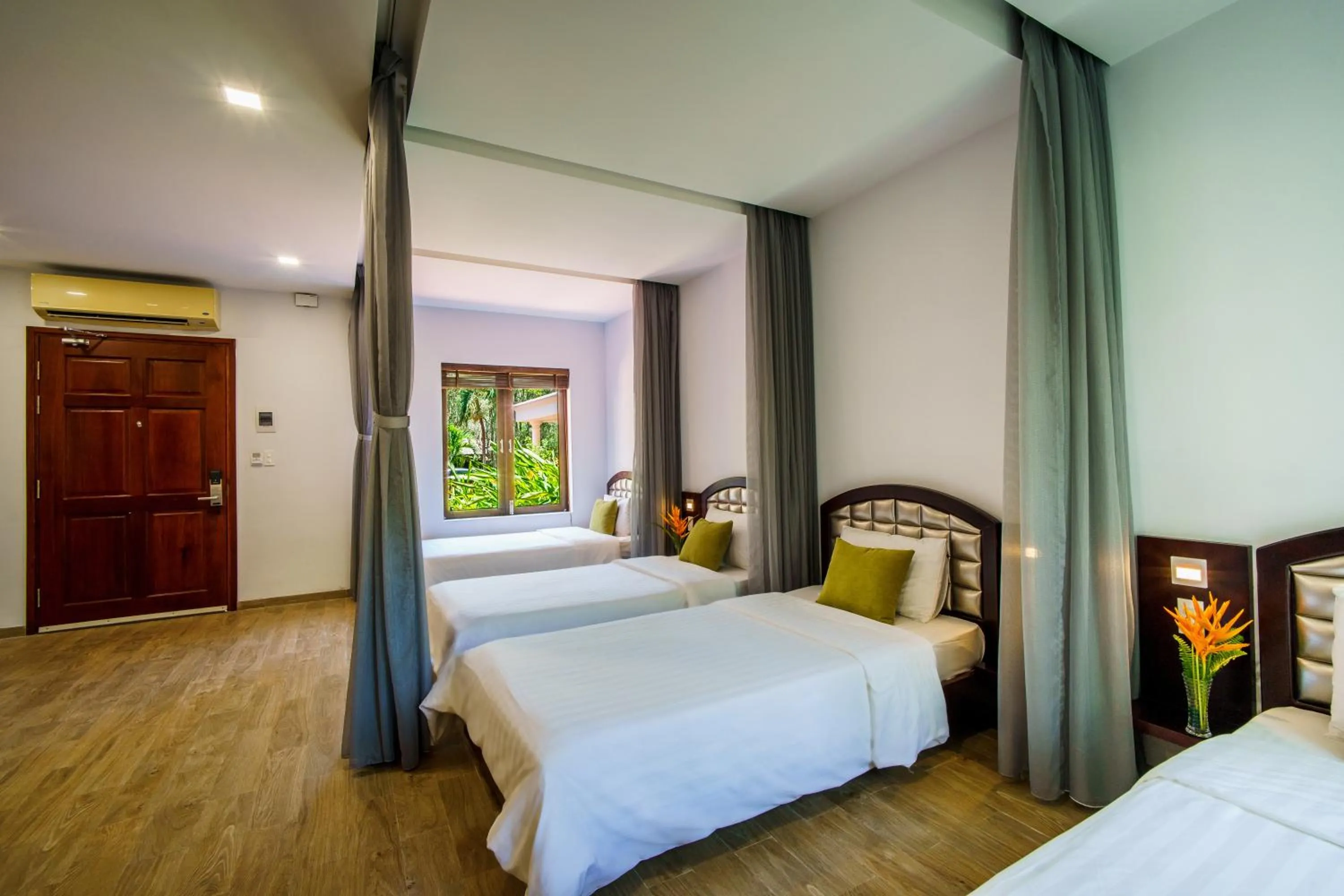 Bed in Minera Hot Springs Binh Chau