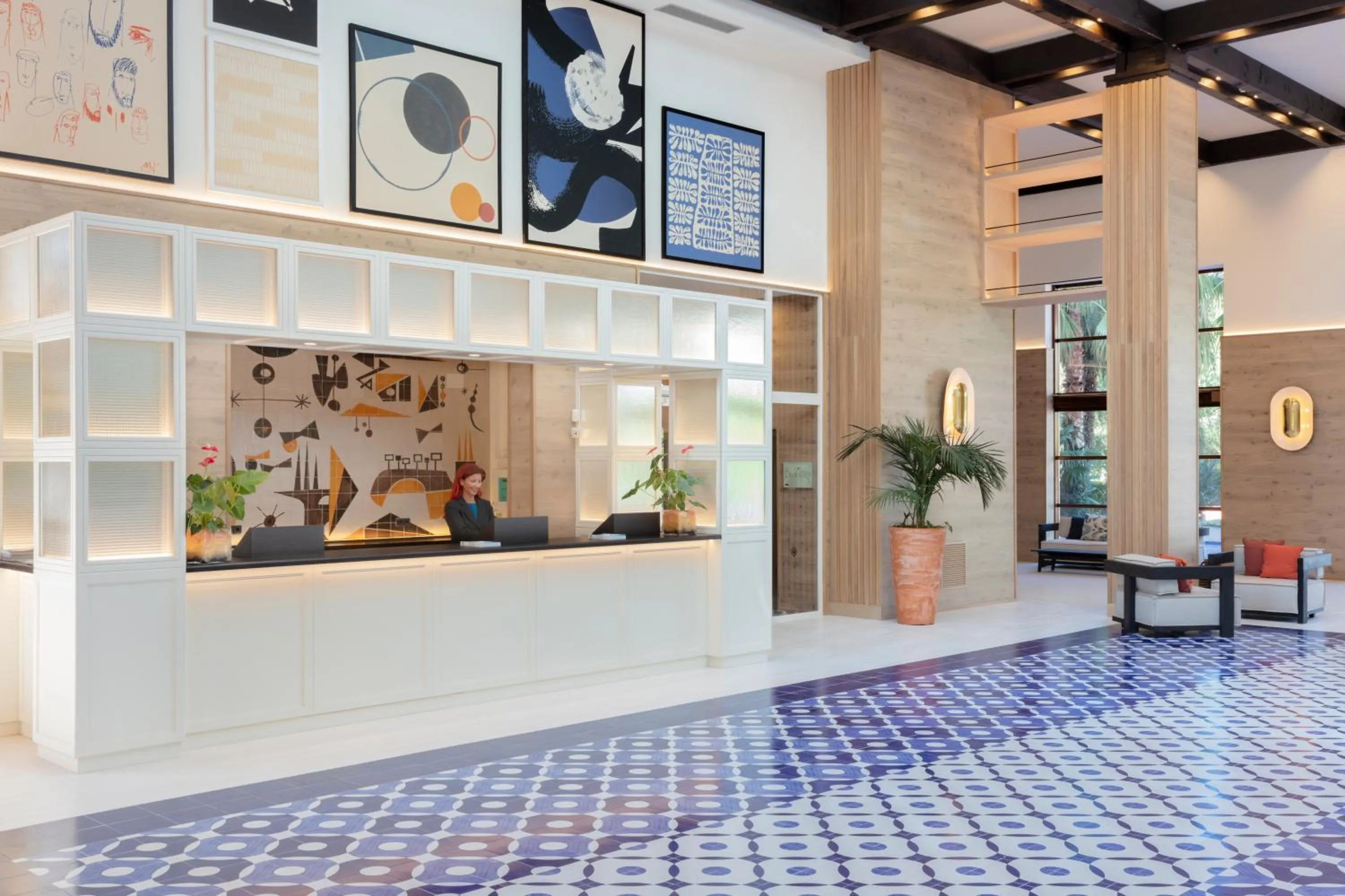 Lobby or reception in H10 Salauris Palace