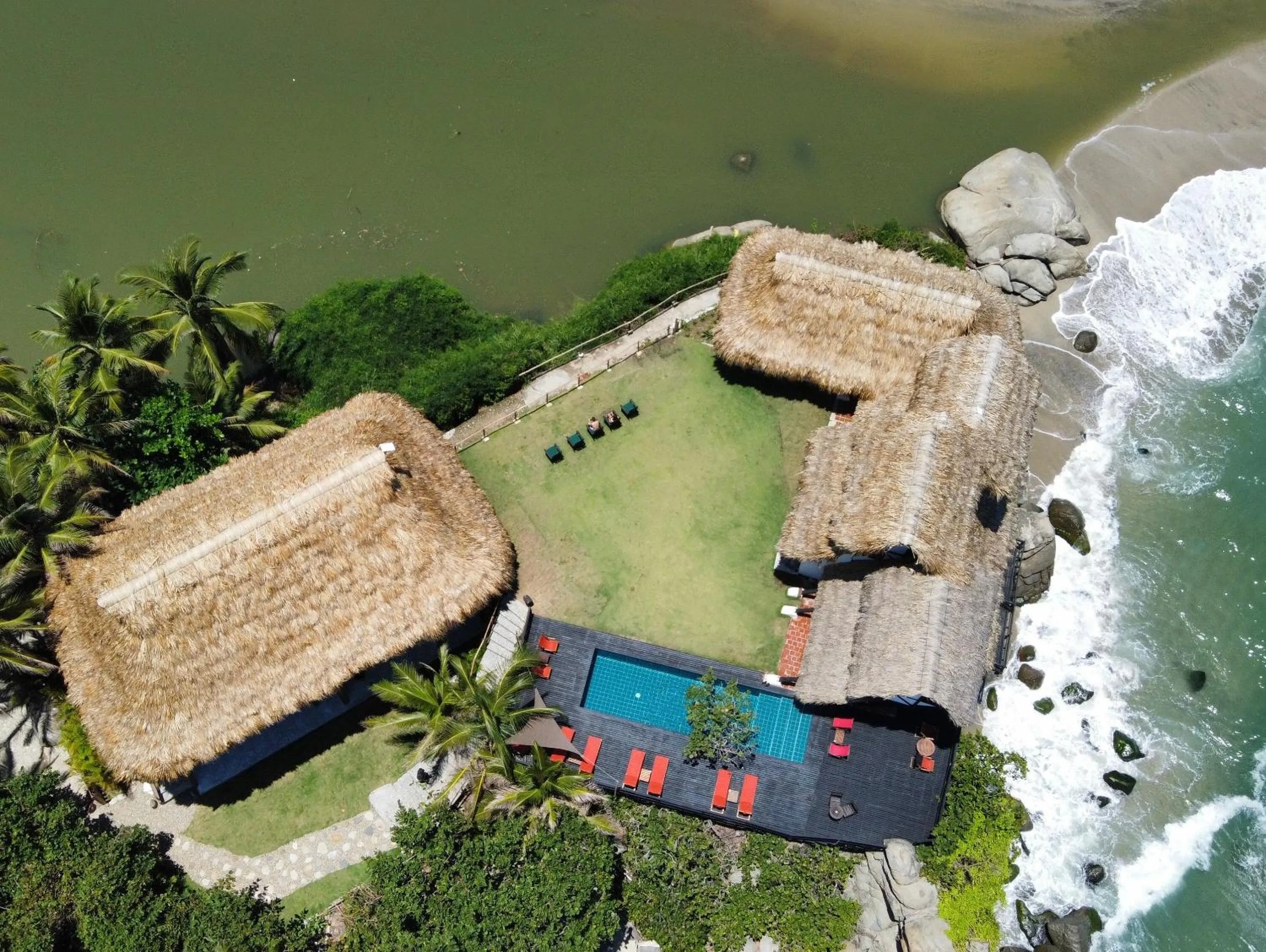 Property building in Finca Barlovento Maloka, Tayrona Park