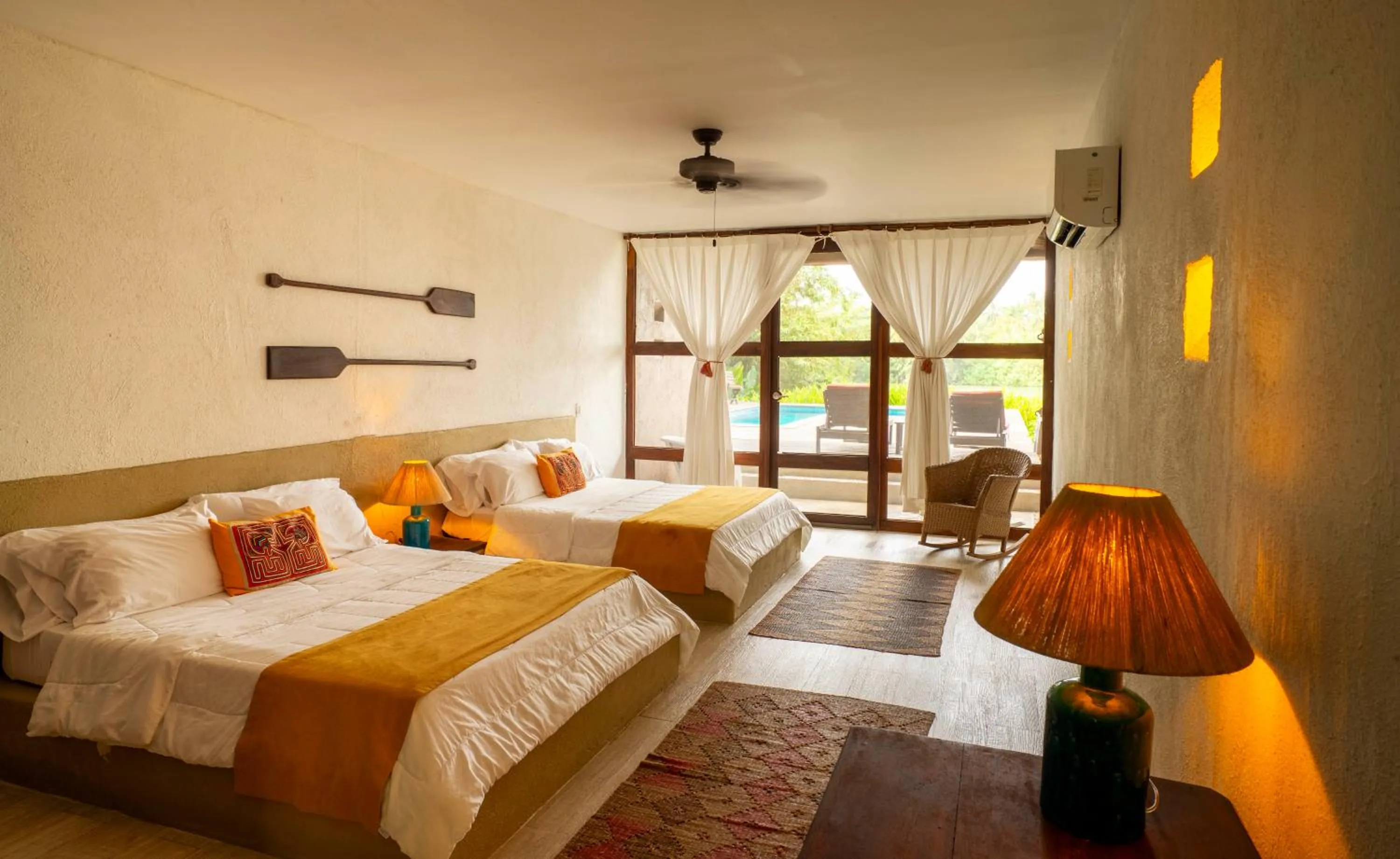Bedroom, Bed in Finca Barlovento Maloka, Tayrona Park