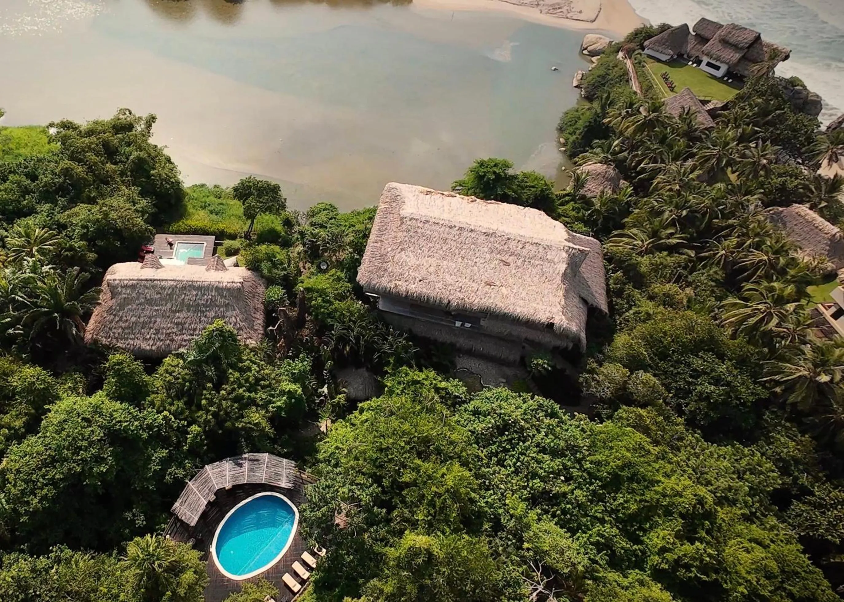 Property building in Finca Barlovento Maloka, Tayrona Park