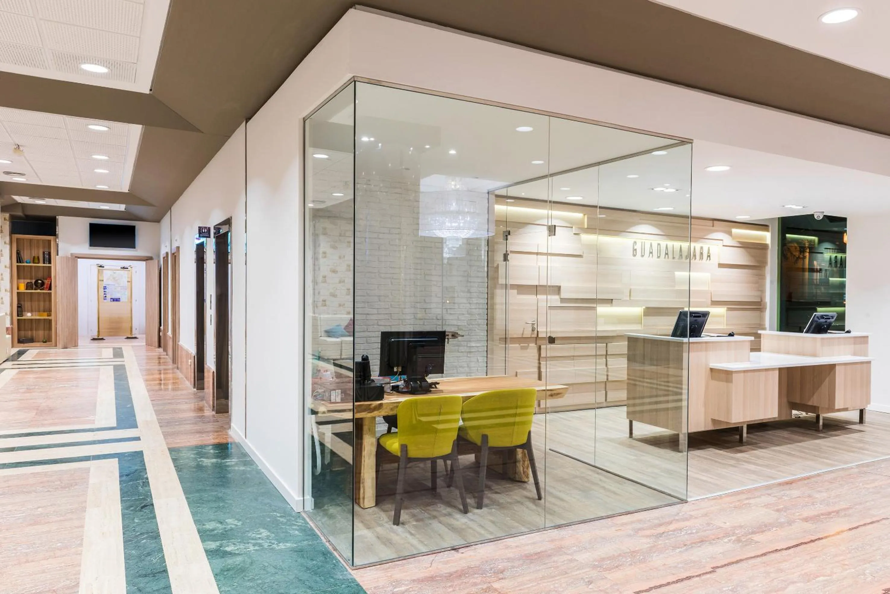 Lobby or reception in Hotel Guadalajara & Conference Center Affiliated by Meliá