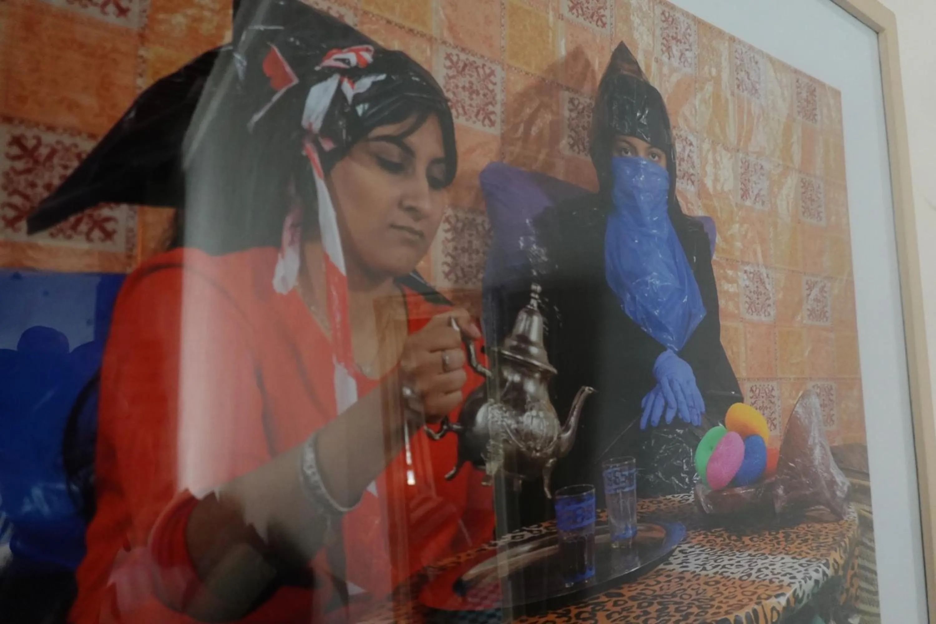 Decorative detail in Dar 7 Louyat