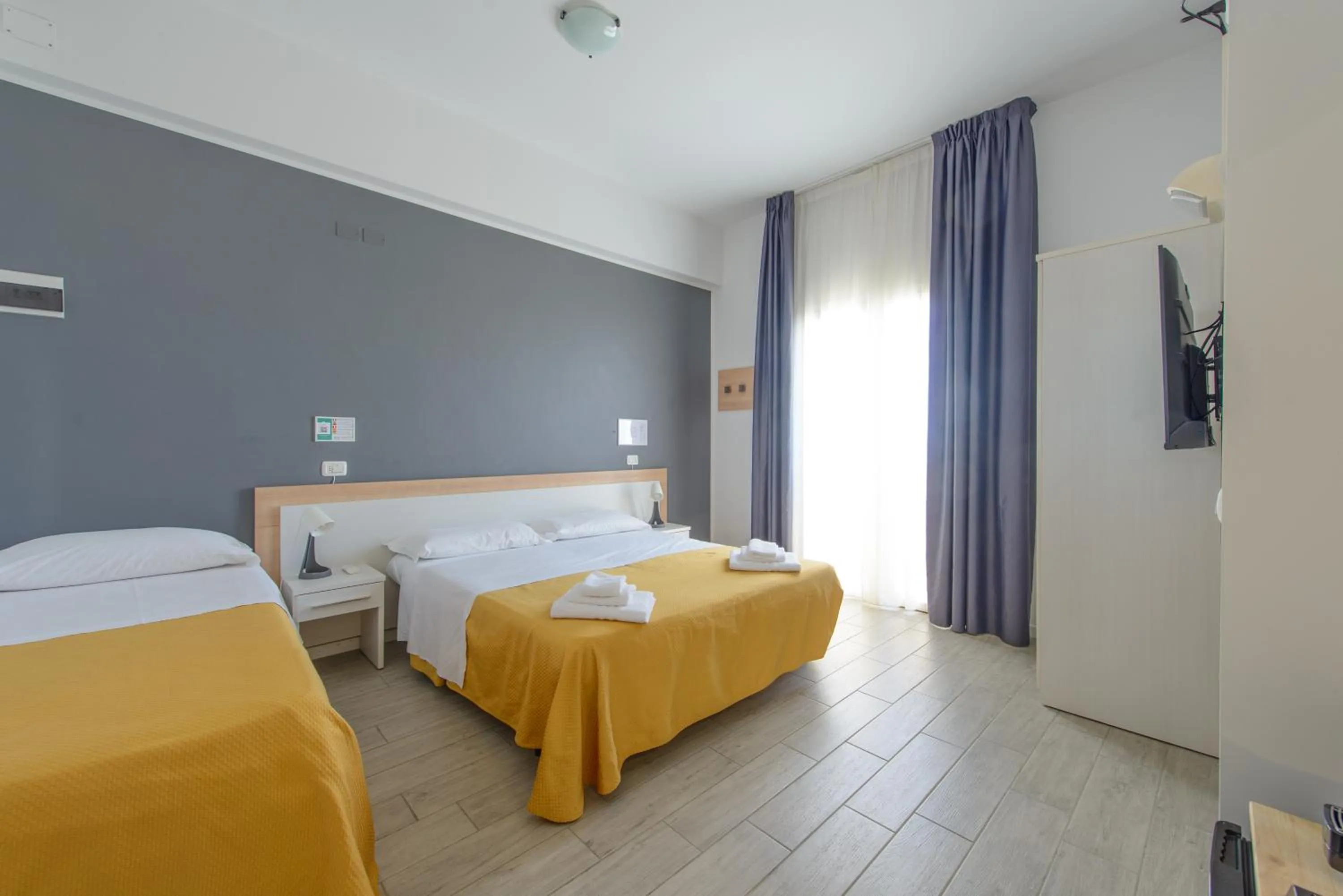 Bed in Nautic Beach Hotel