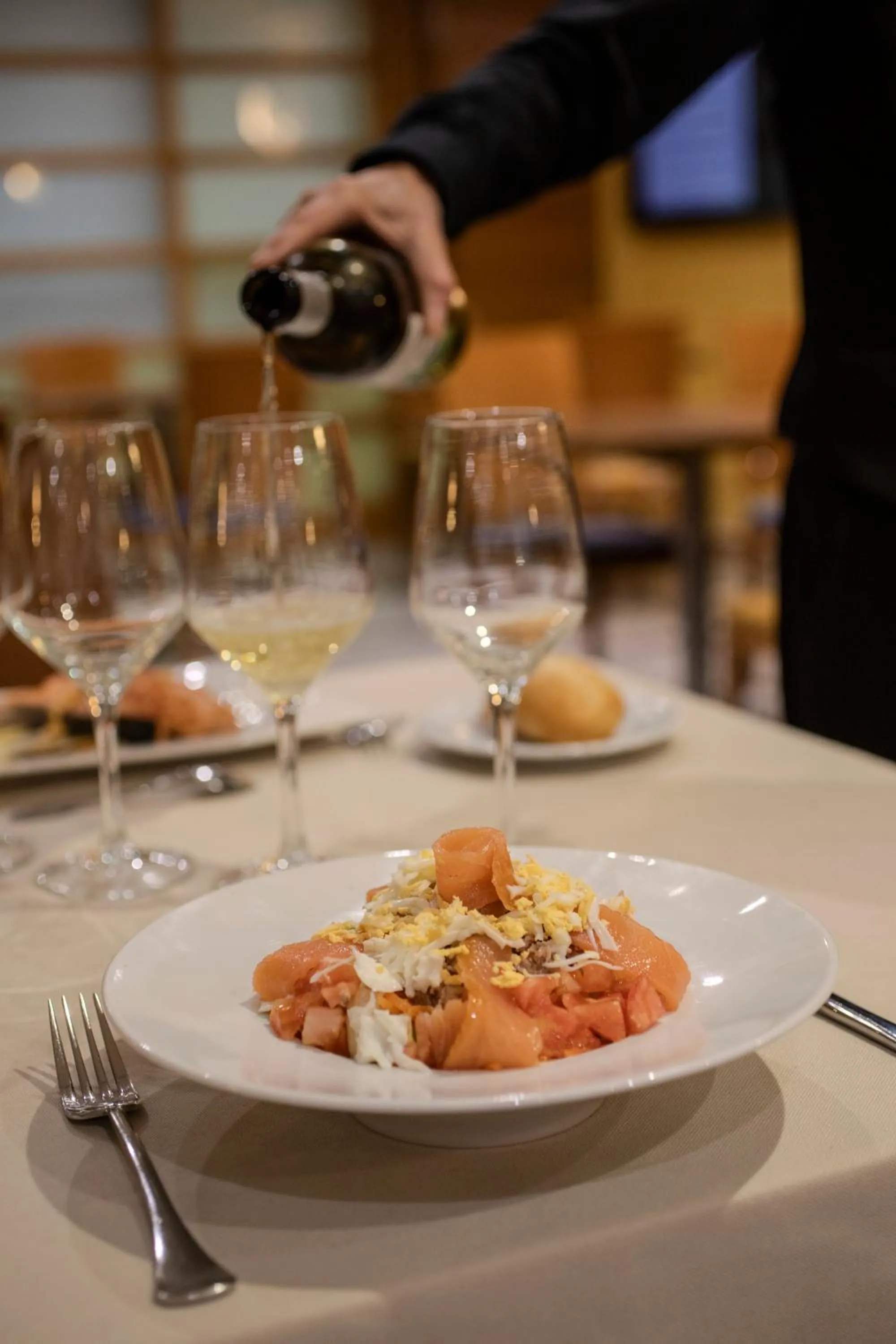 Restaurant/places to eat in Hotel Corona de Castilla Burgos