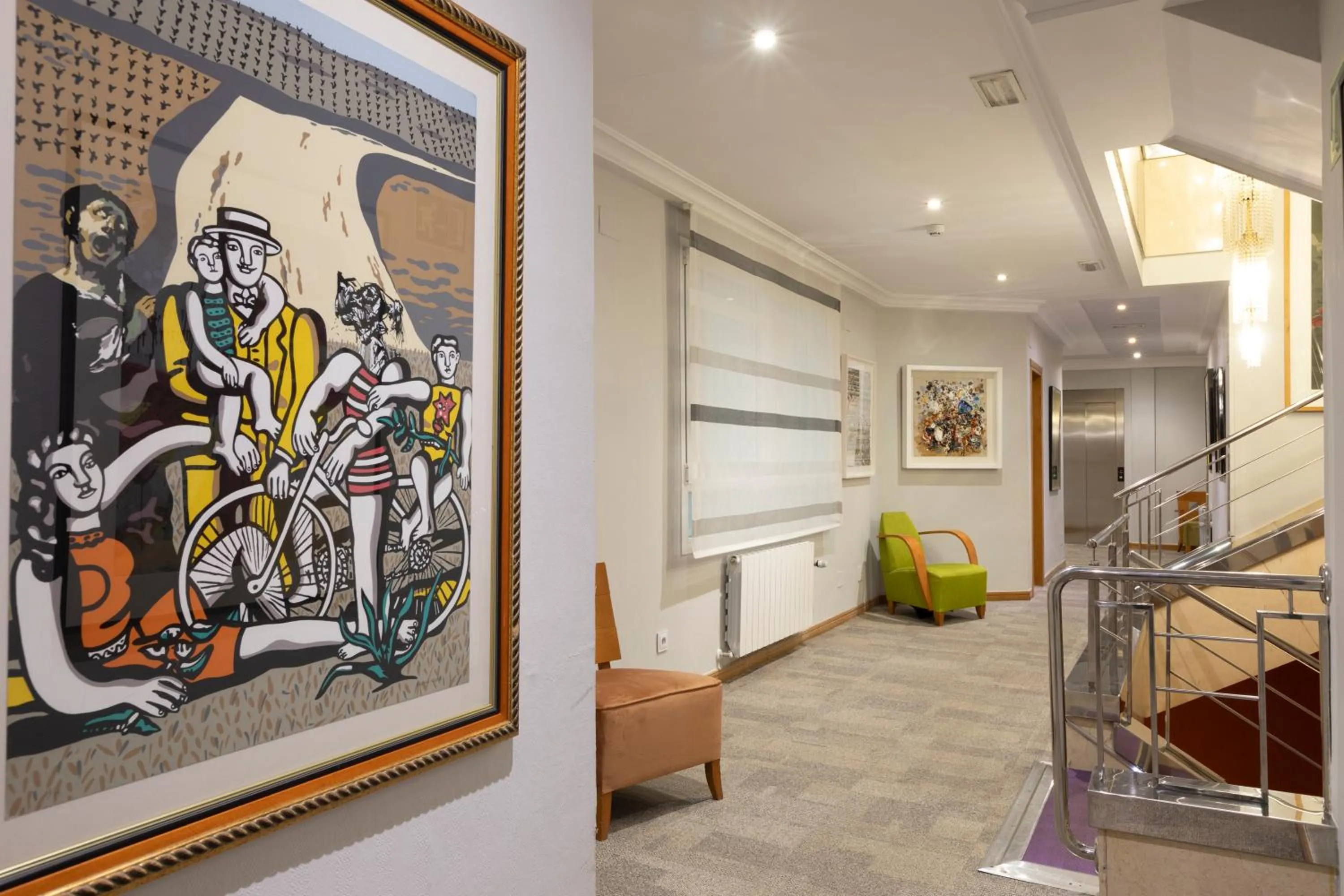 Area and facilities in Hotel Corona de Castilla Burgos