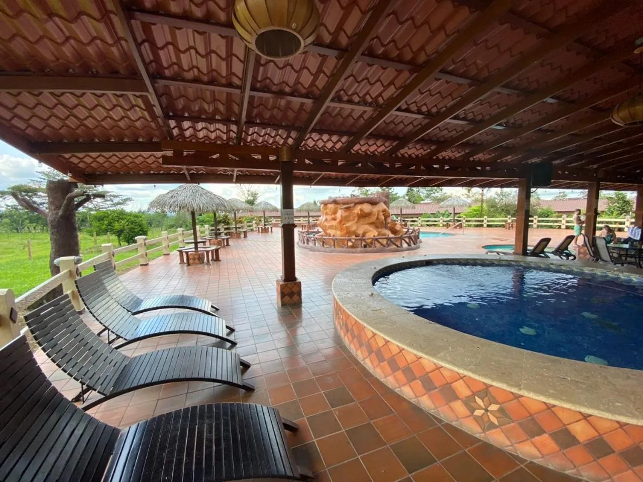 Swimming pool in Hotel La Pradera del Arenal