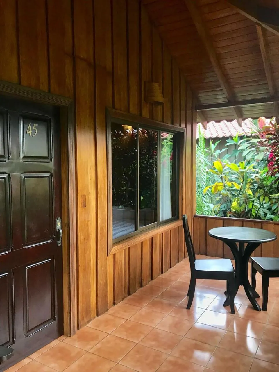 Patio in Hotel La Pradera del Arenal