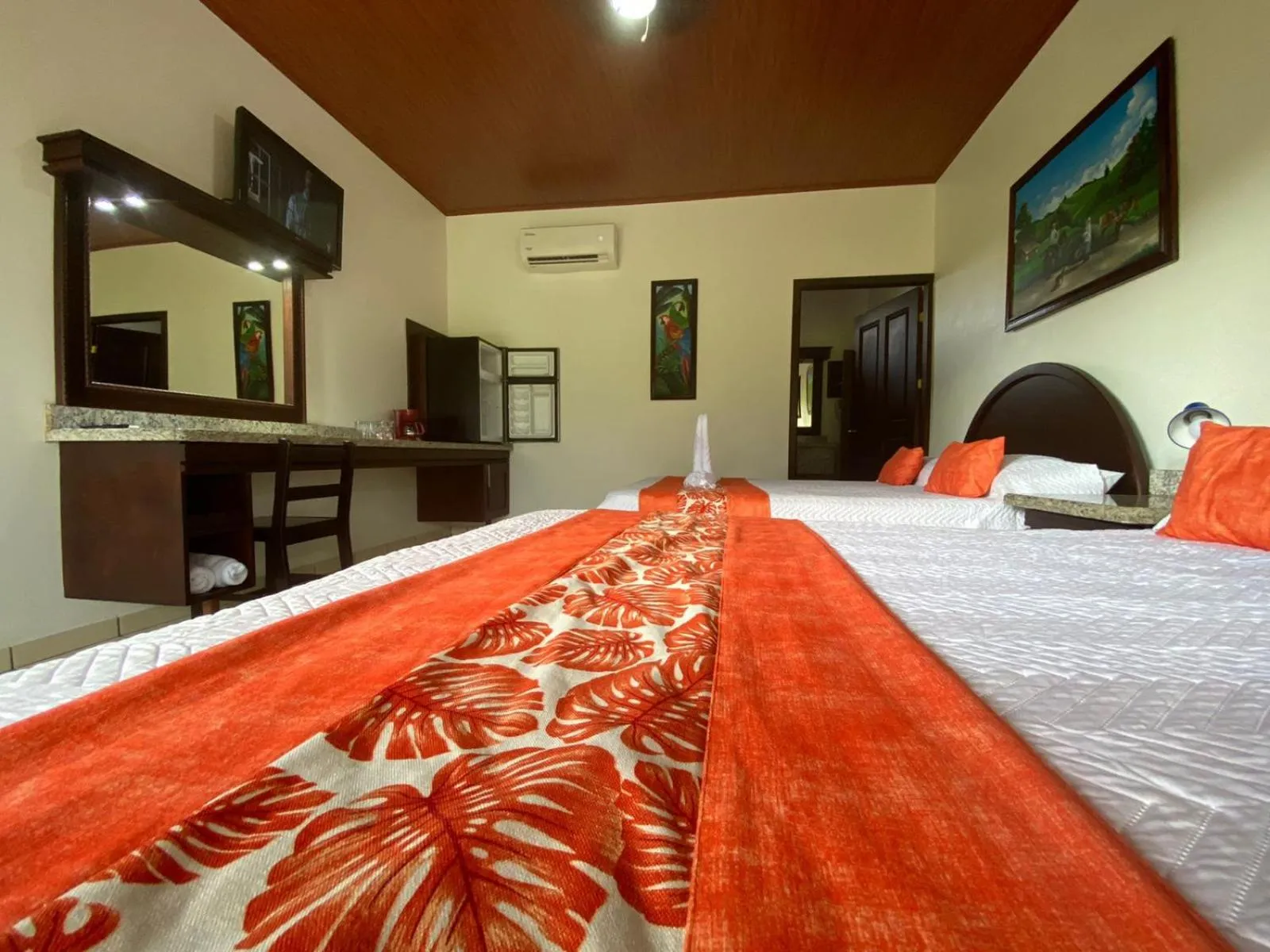 Bedroom, Bed in Hotel La Pradera del Arenal