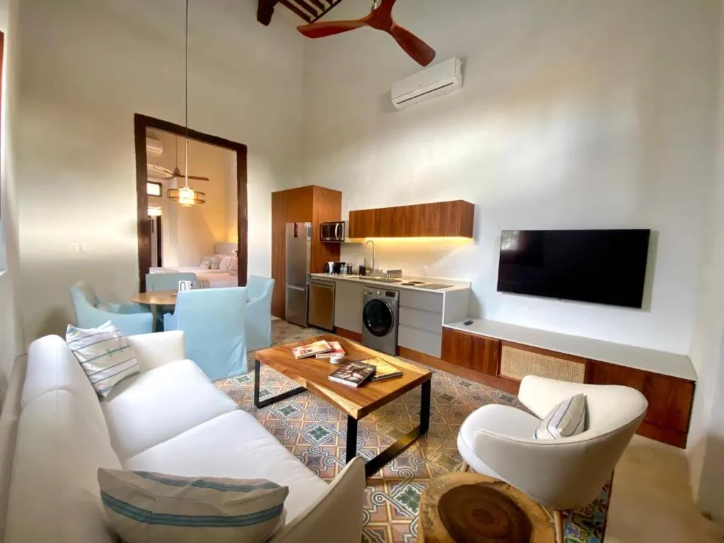 Living room in Las Lupitas Hotel Boutique