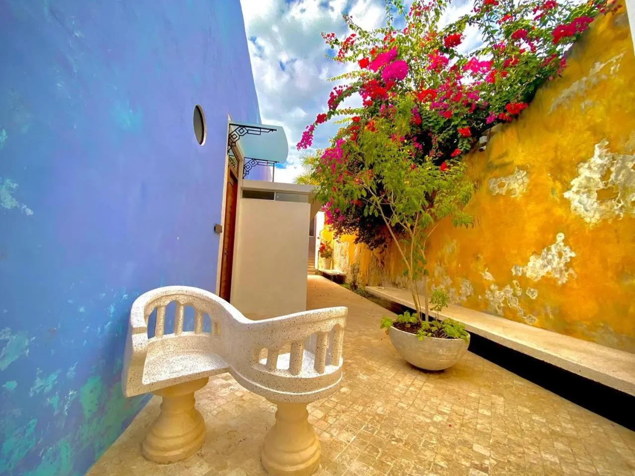 Patio in Las Lupitas Hotel Boutique