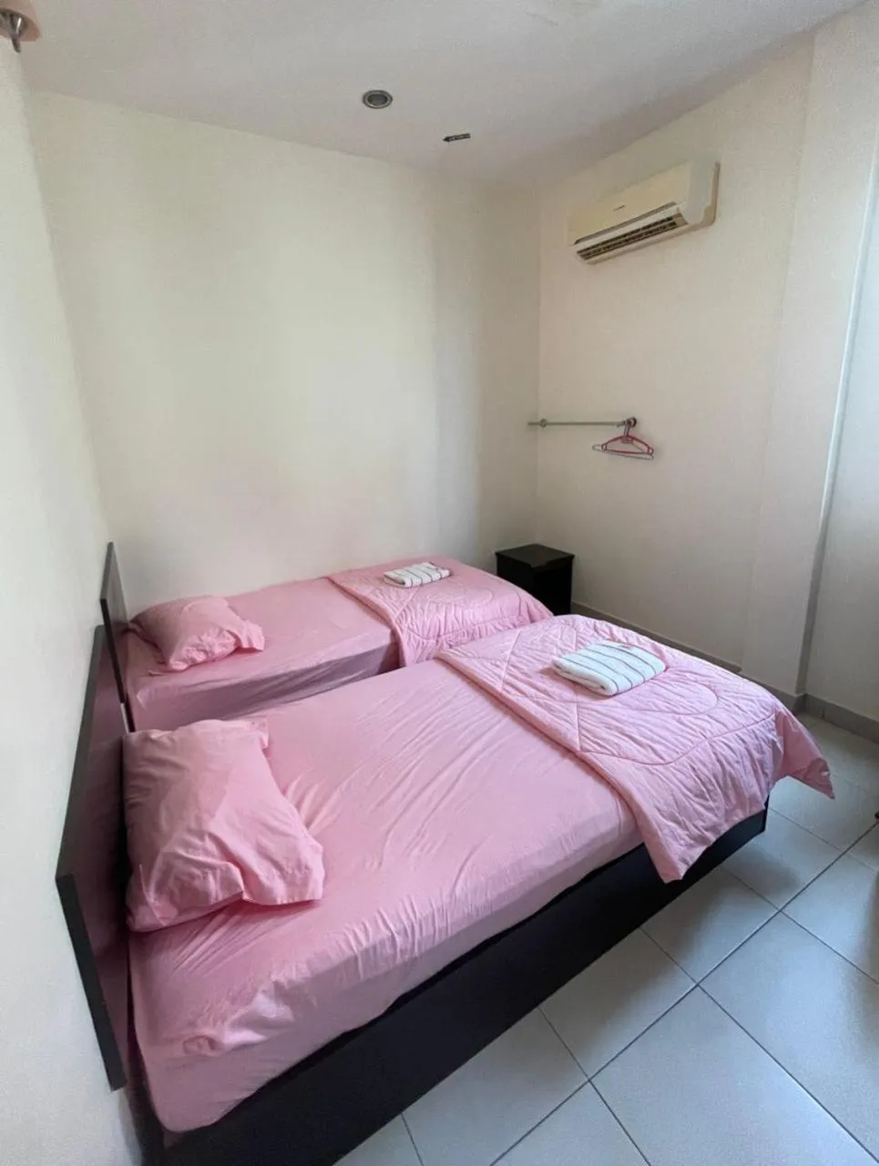 Bed in Intanova Hotel