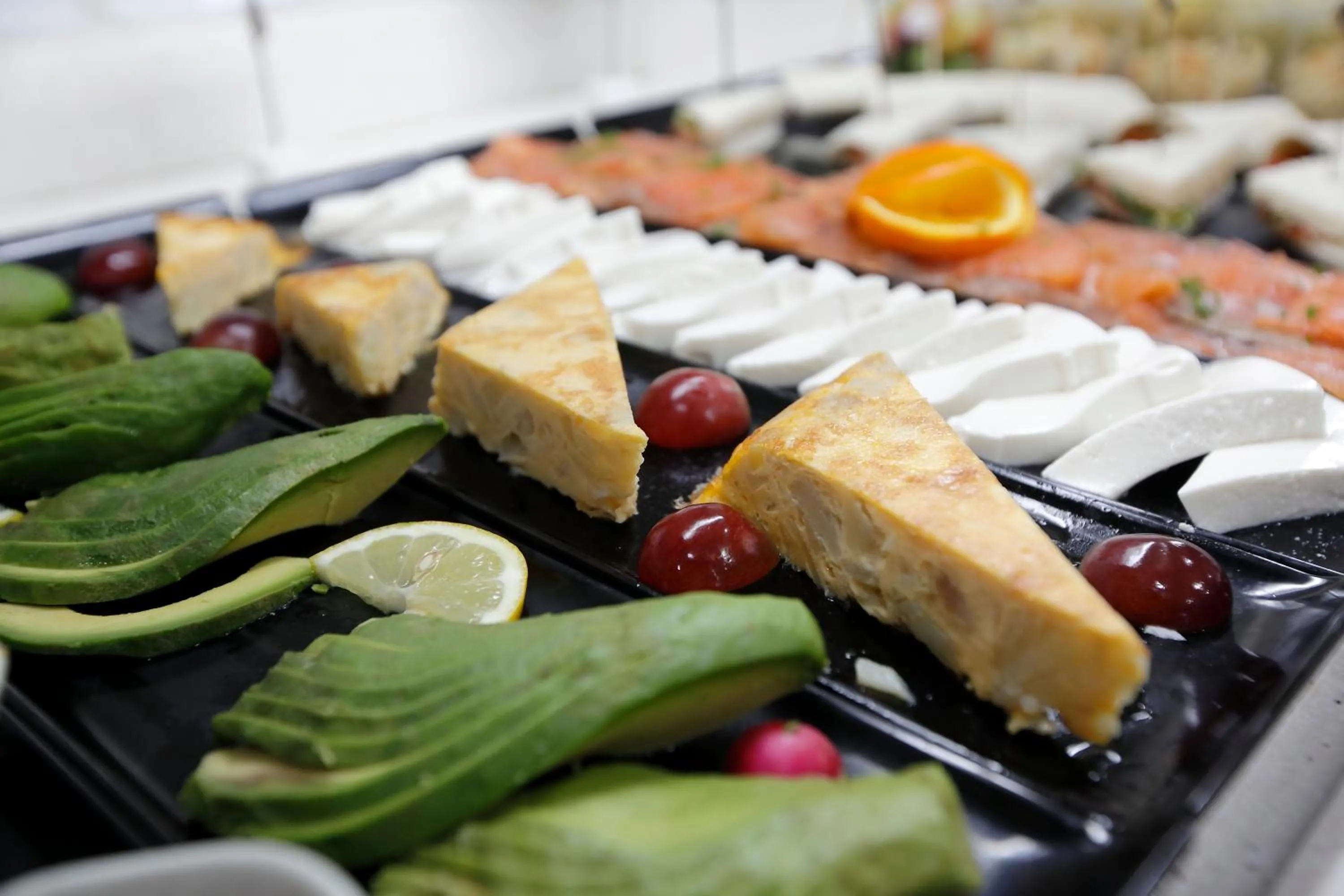 Buffet breakfast in Sercotel Carlos III