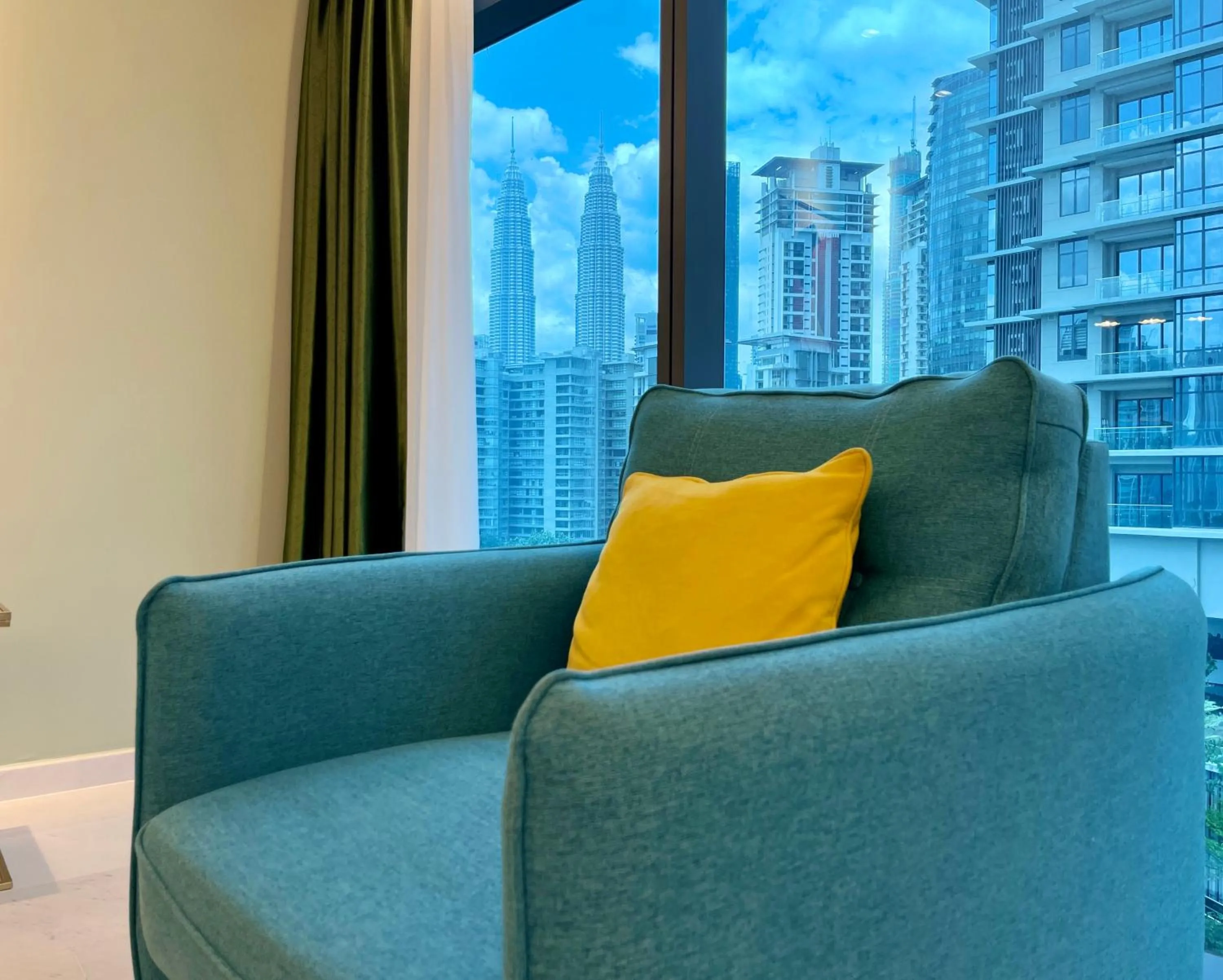 Living room in Eaton residences KLCC m@h