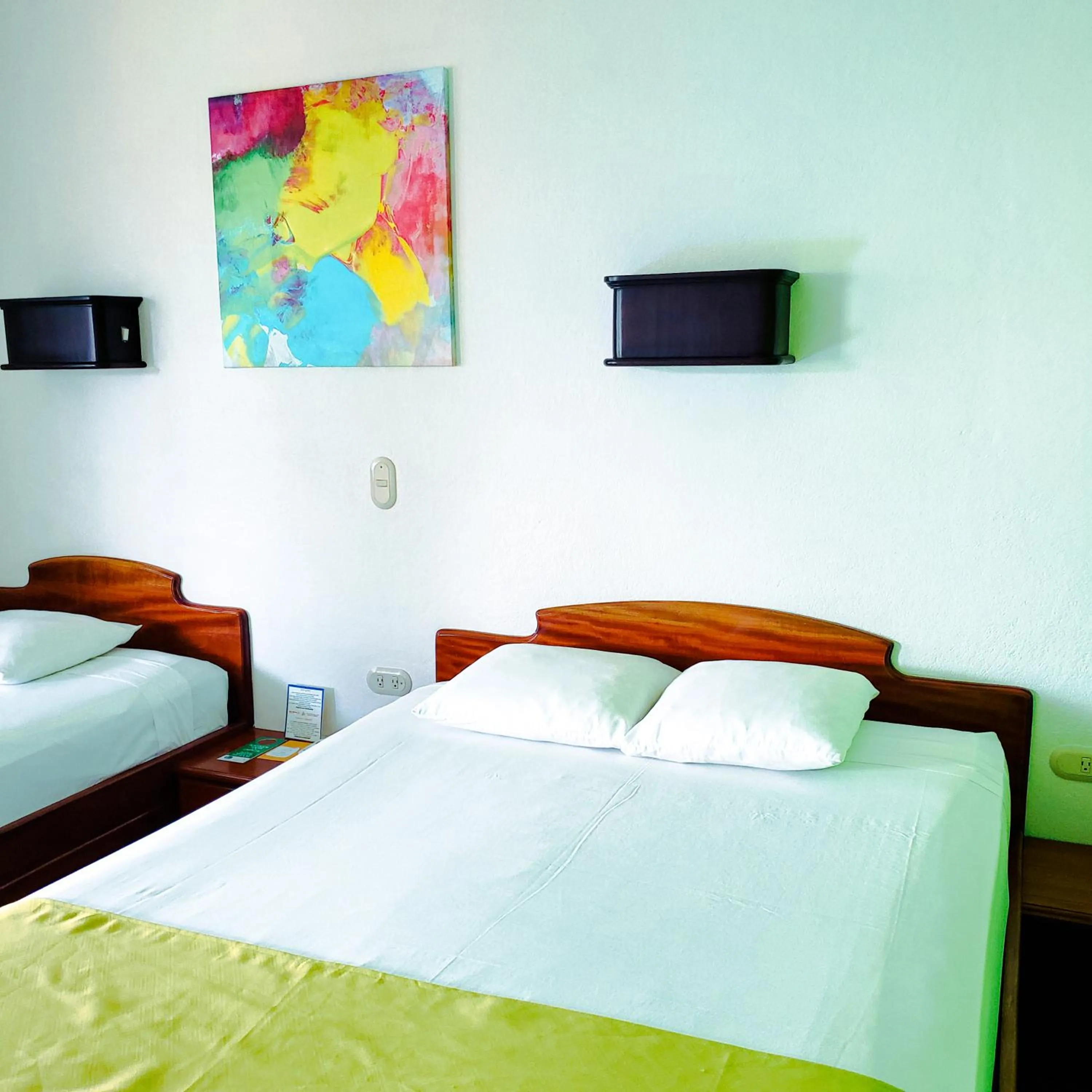 Bed in San Bosco Inn