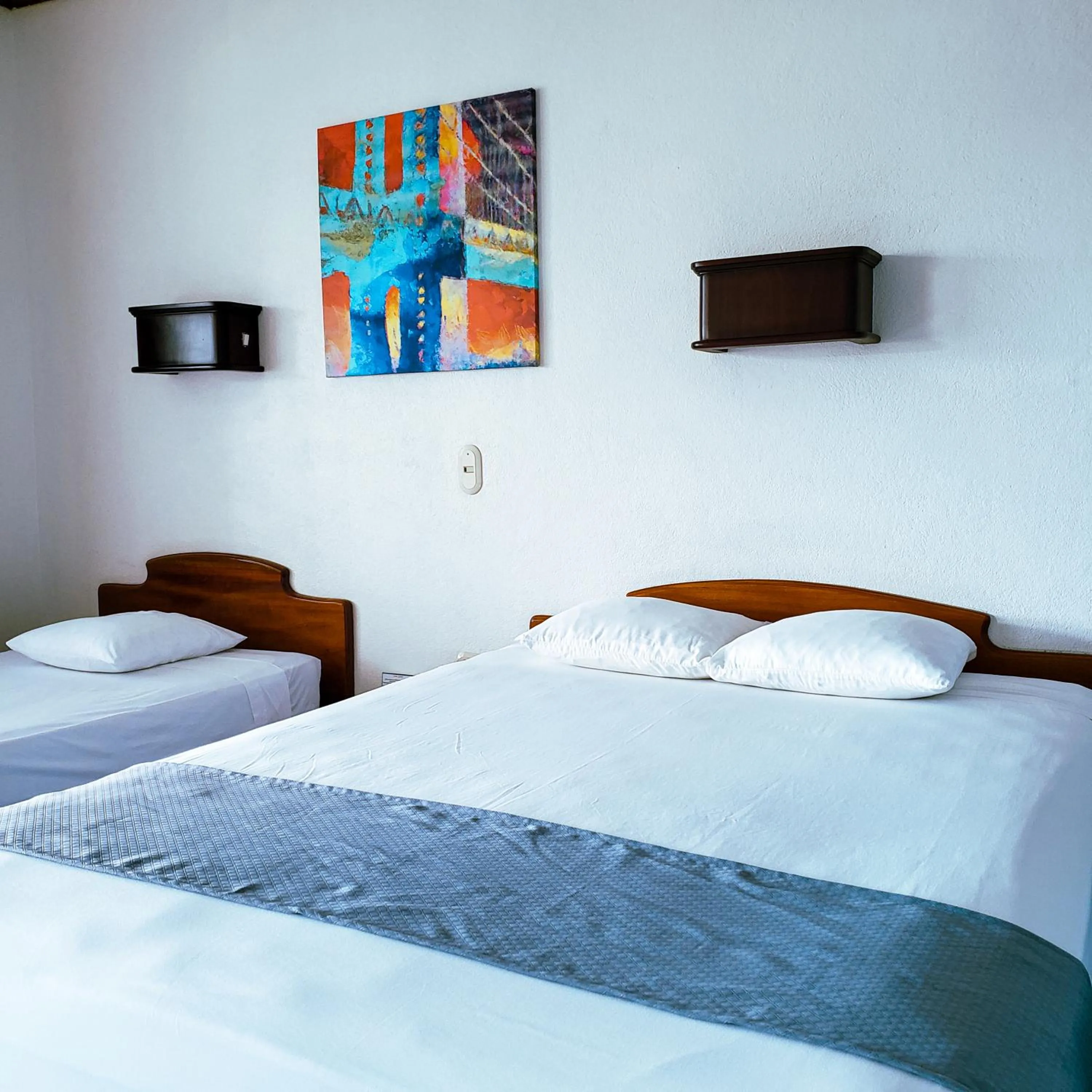 Bed in San Bosco Inn