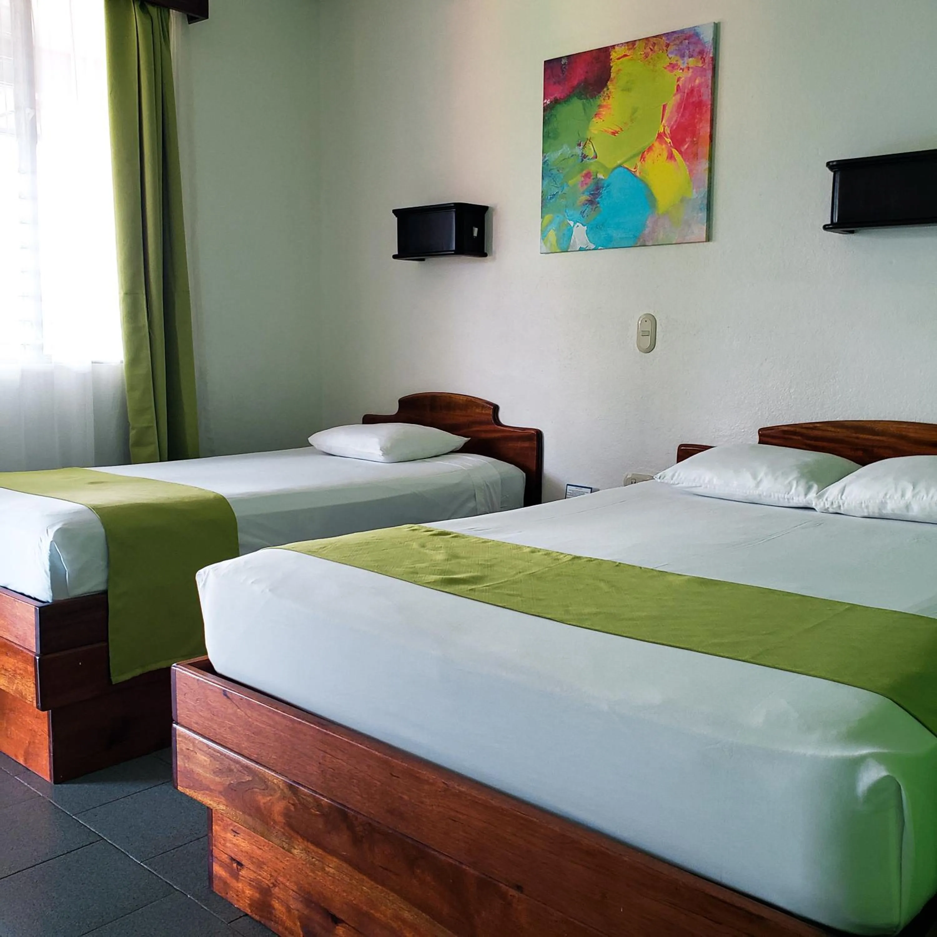 Bed in San Bosco Inn