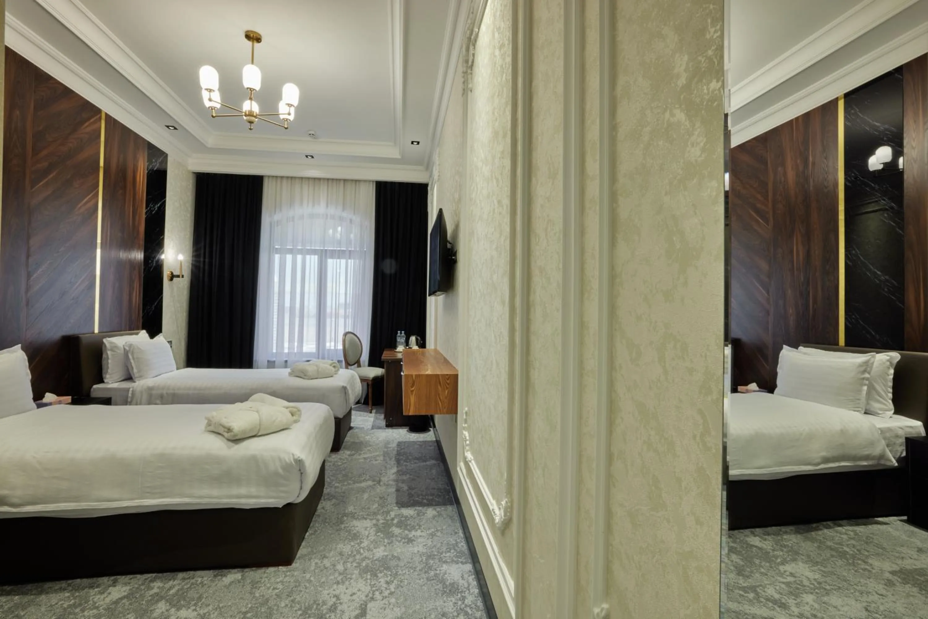 Bed in Continental Hotel Samarkand