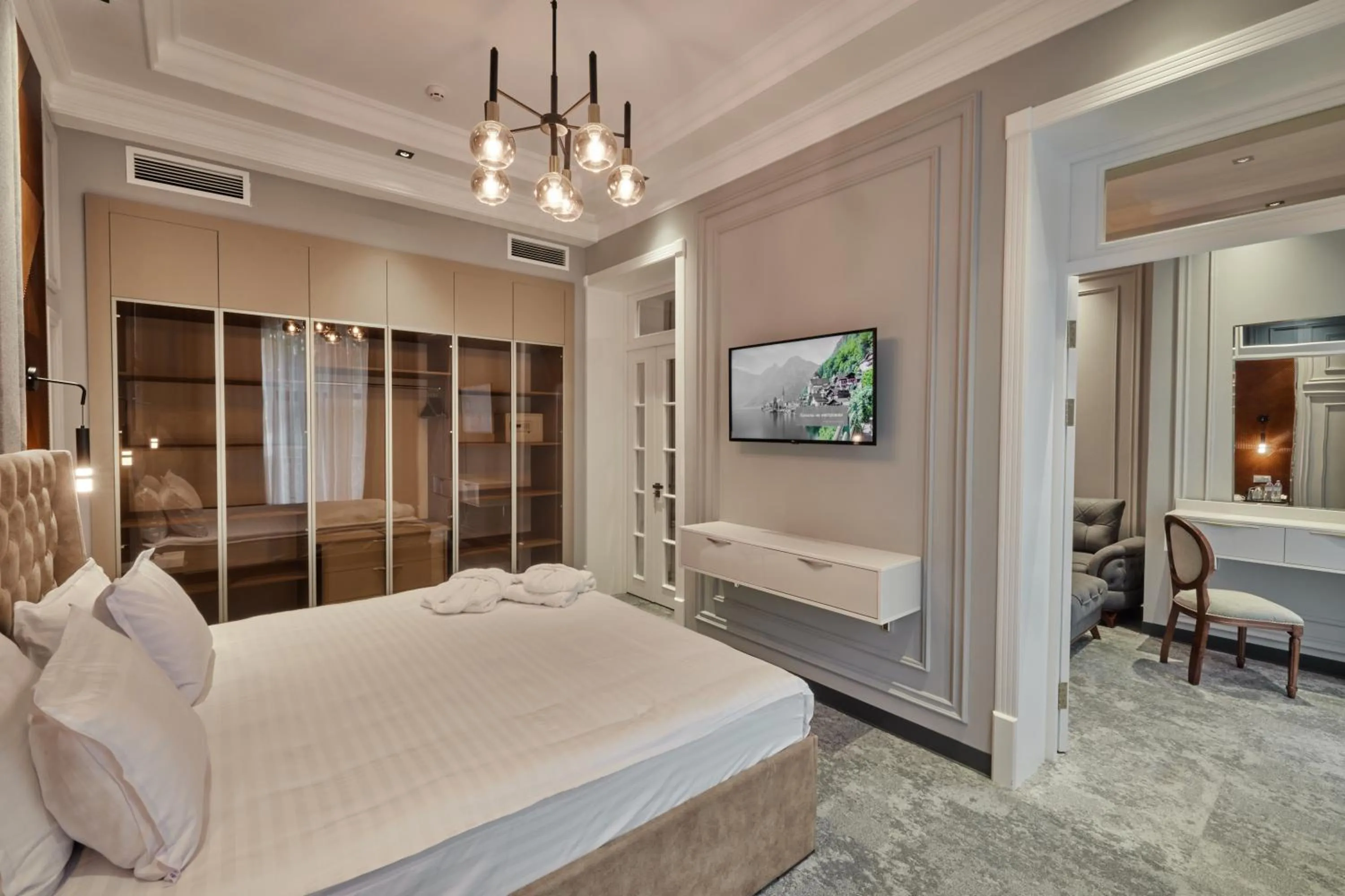 Bed in Continental Hotel Samarkand