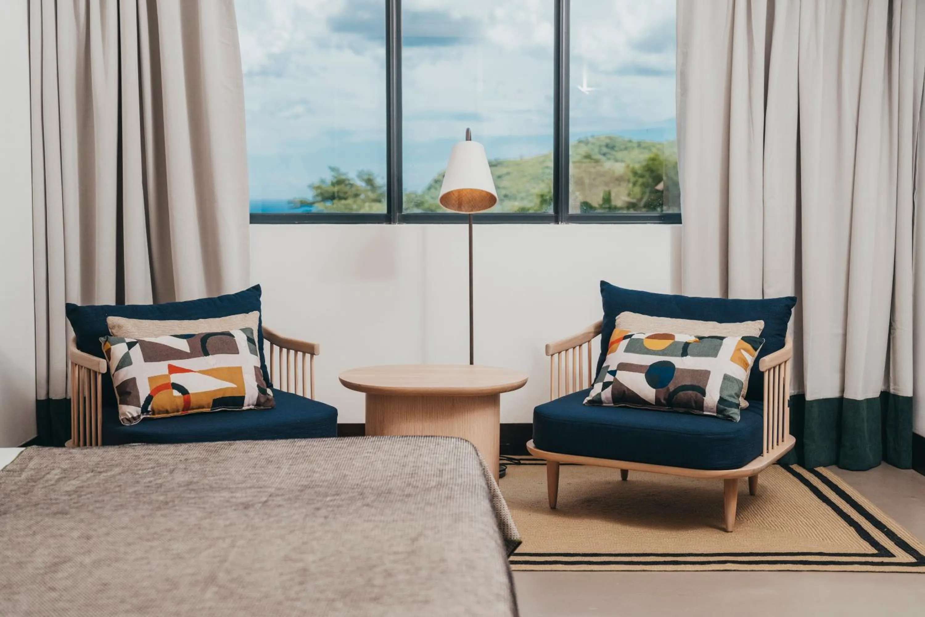 Seating area in Voila Bagatelle